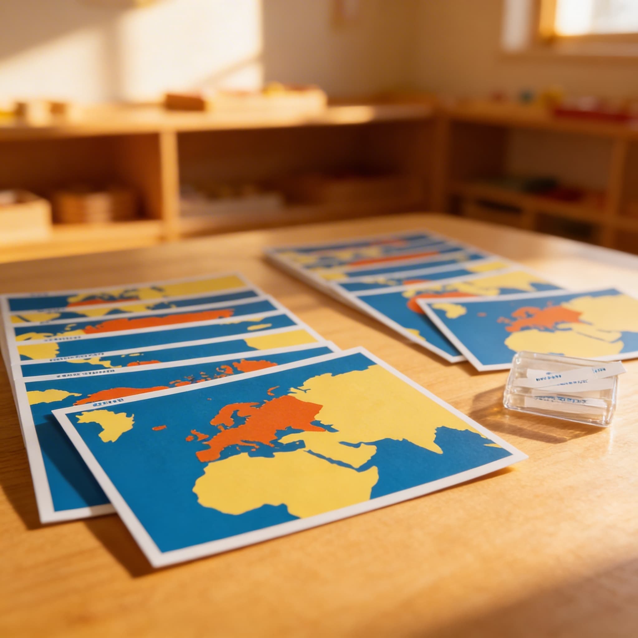 Karten der Weltteile — Ansicht 4