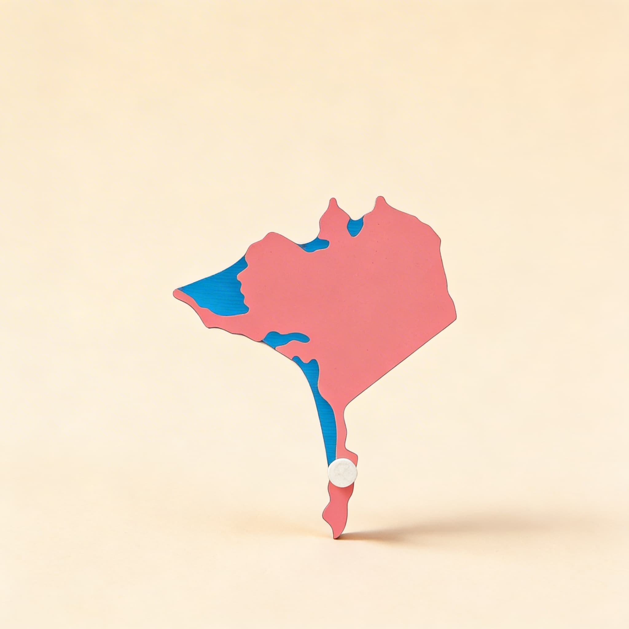 Puzzle Piece Of Usa: Alaska