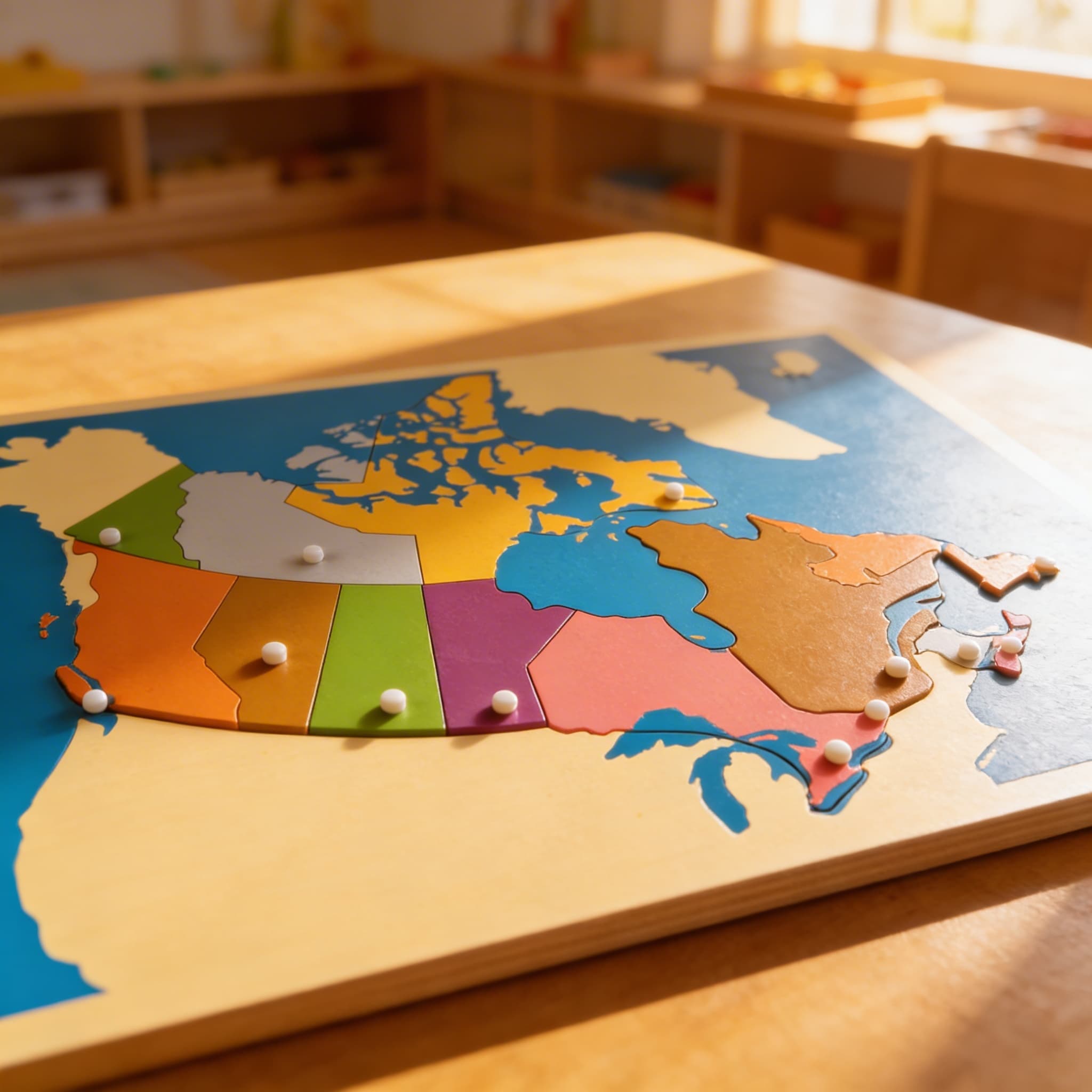 Puzzlekarte: Kanada — Ansicht 4