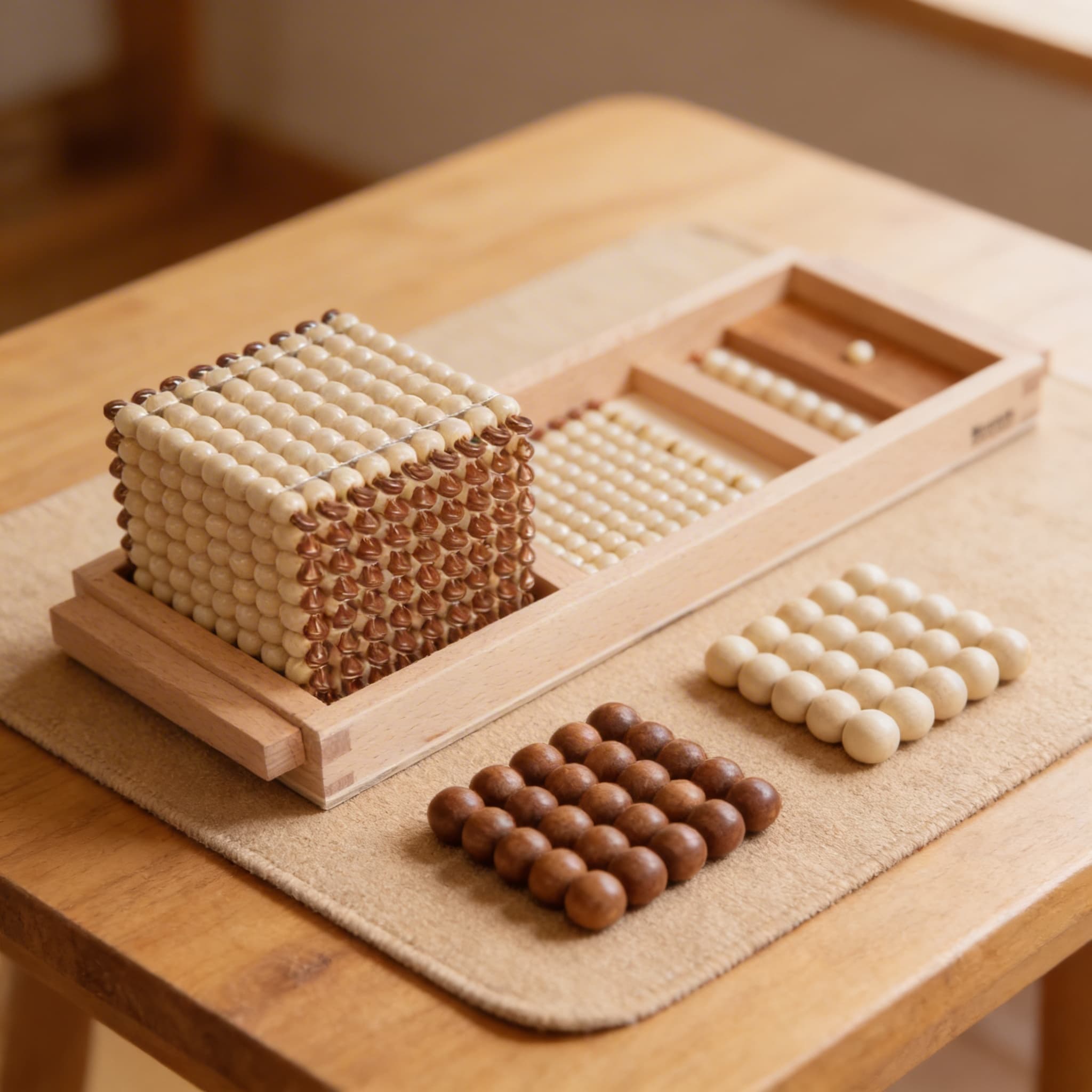 Einführung in die Dezimalmenge: Einzelperlen Glas — Ansicht 3