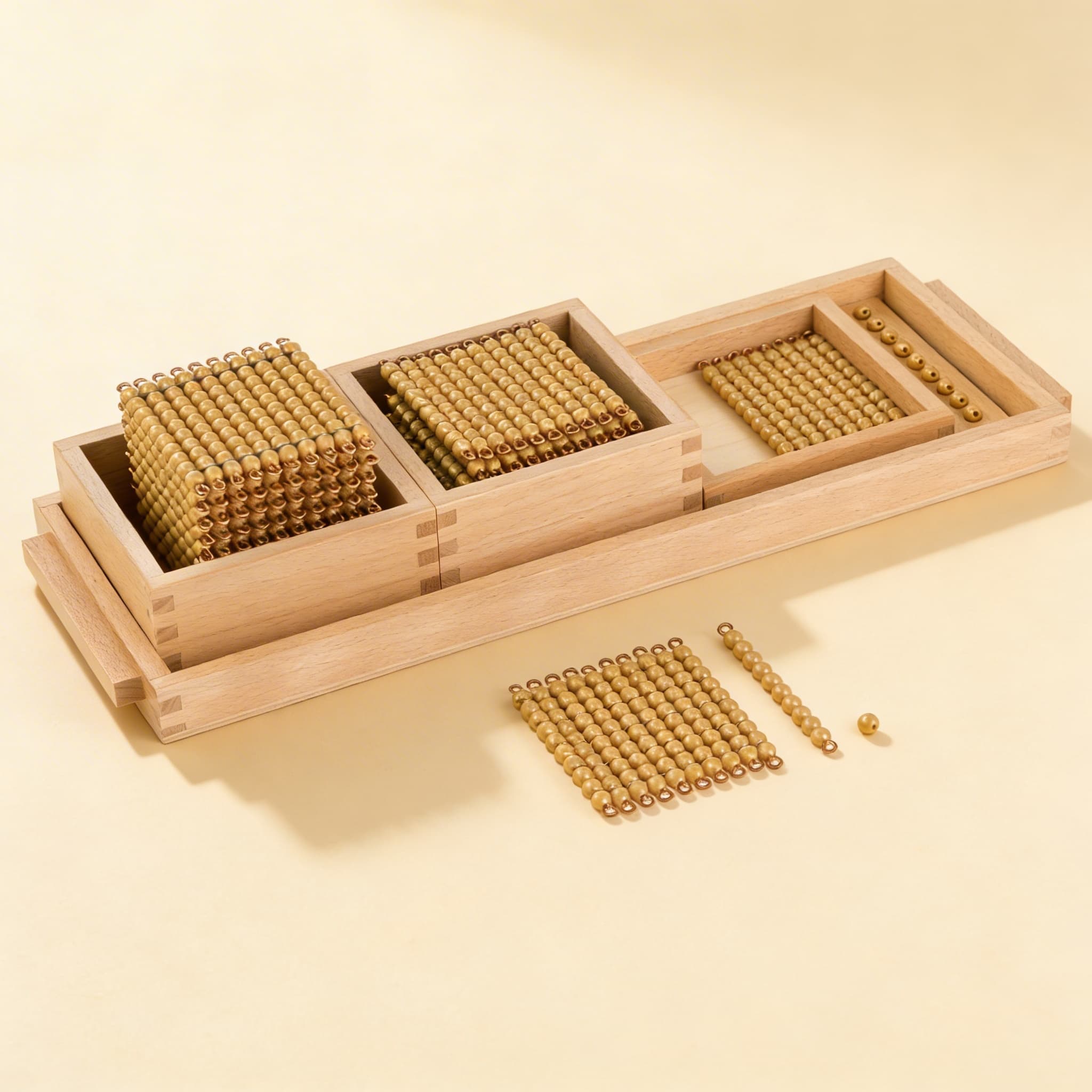 Einführung in das Dezimalsystem: Einzelperlen Nylon — Ansicht 2