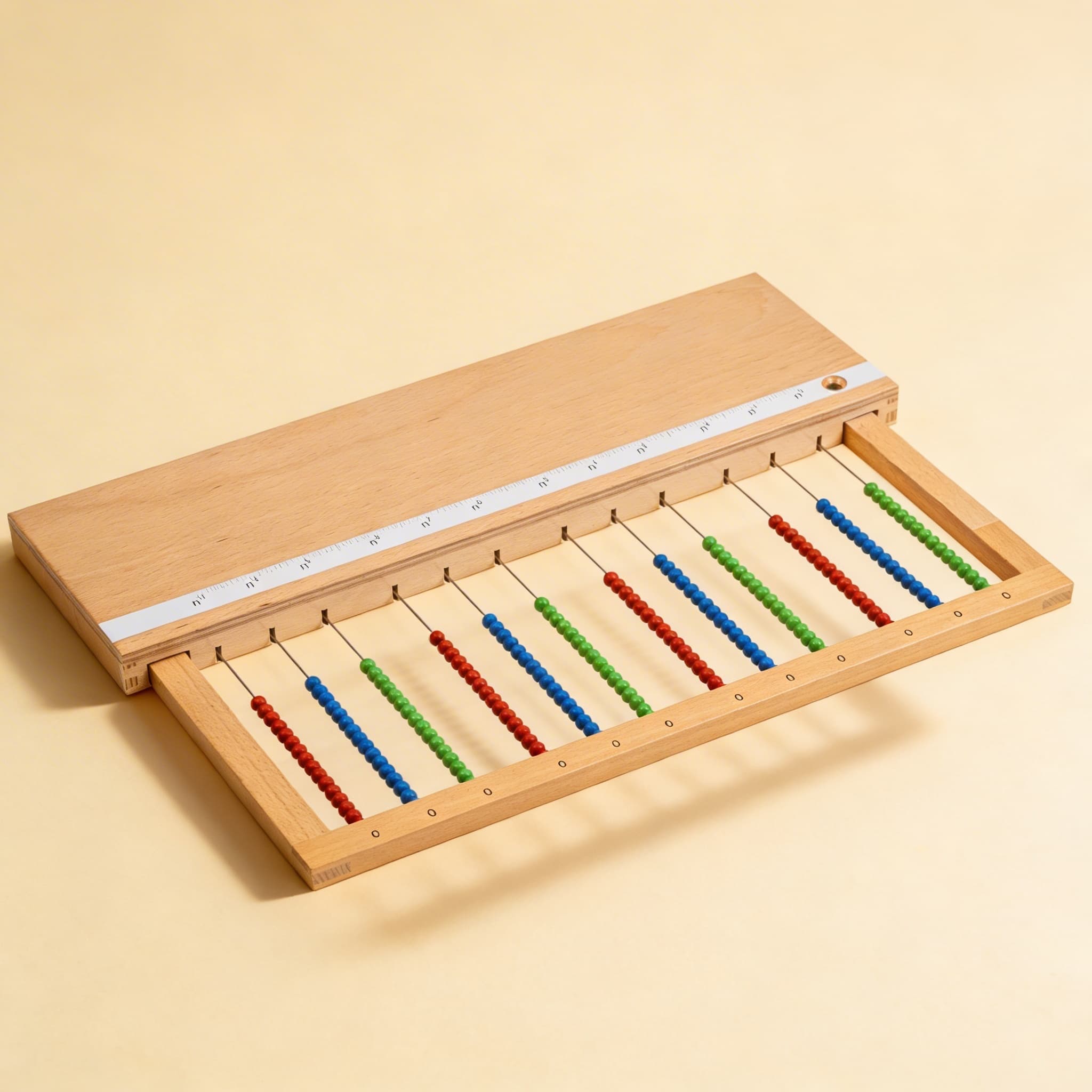 Multi-Basis-Perlenrahmen — Farbkodiertes Mathematik-Erkundungsmaterial — Katalogansicht