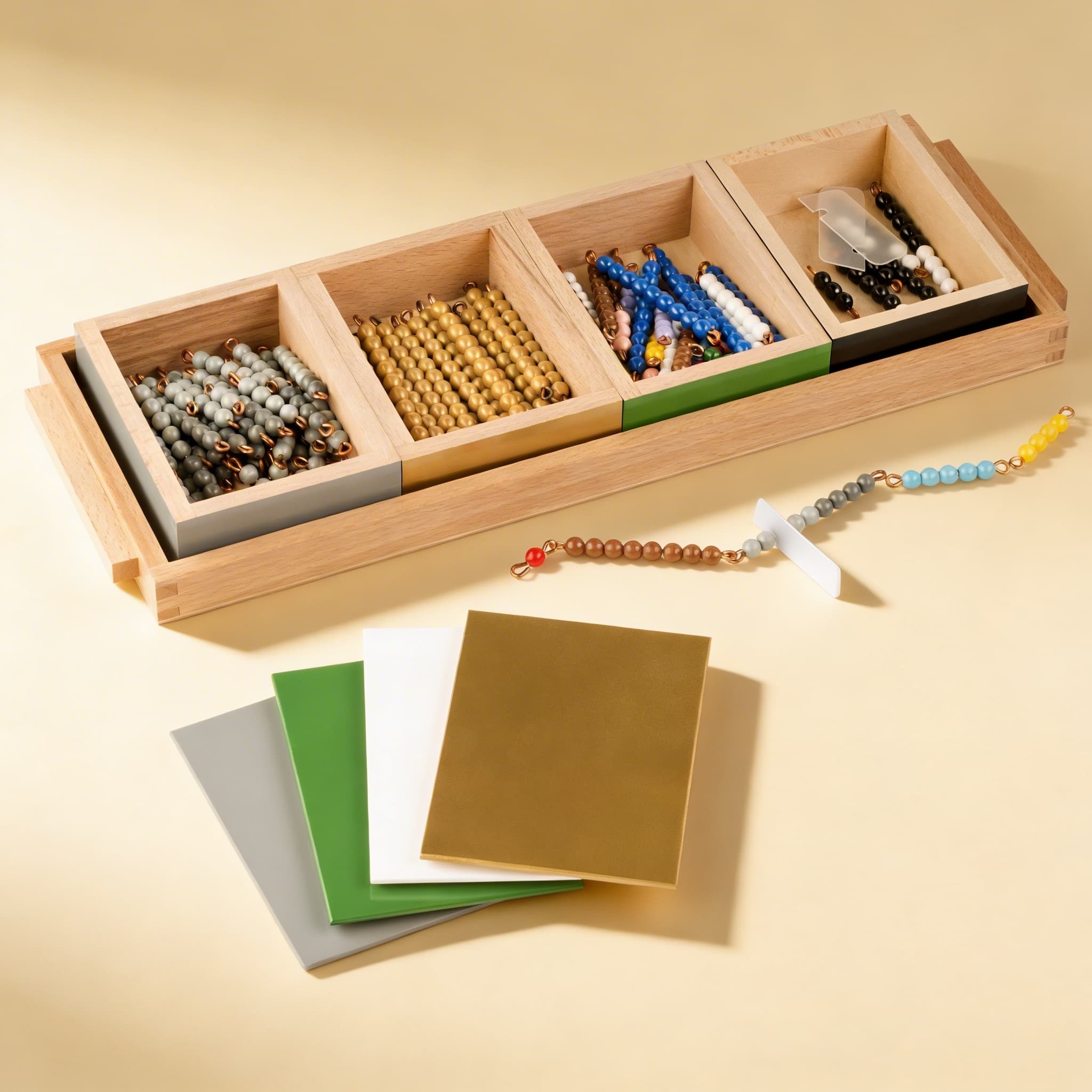 Subtraction Snake Game: Individual Beads Nylon