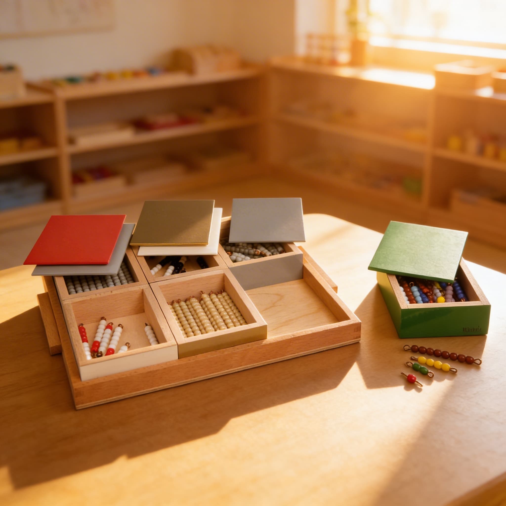 Elementares Negativschlangenspiel: Einzelperlen Glas — Ansicht 4