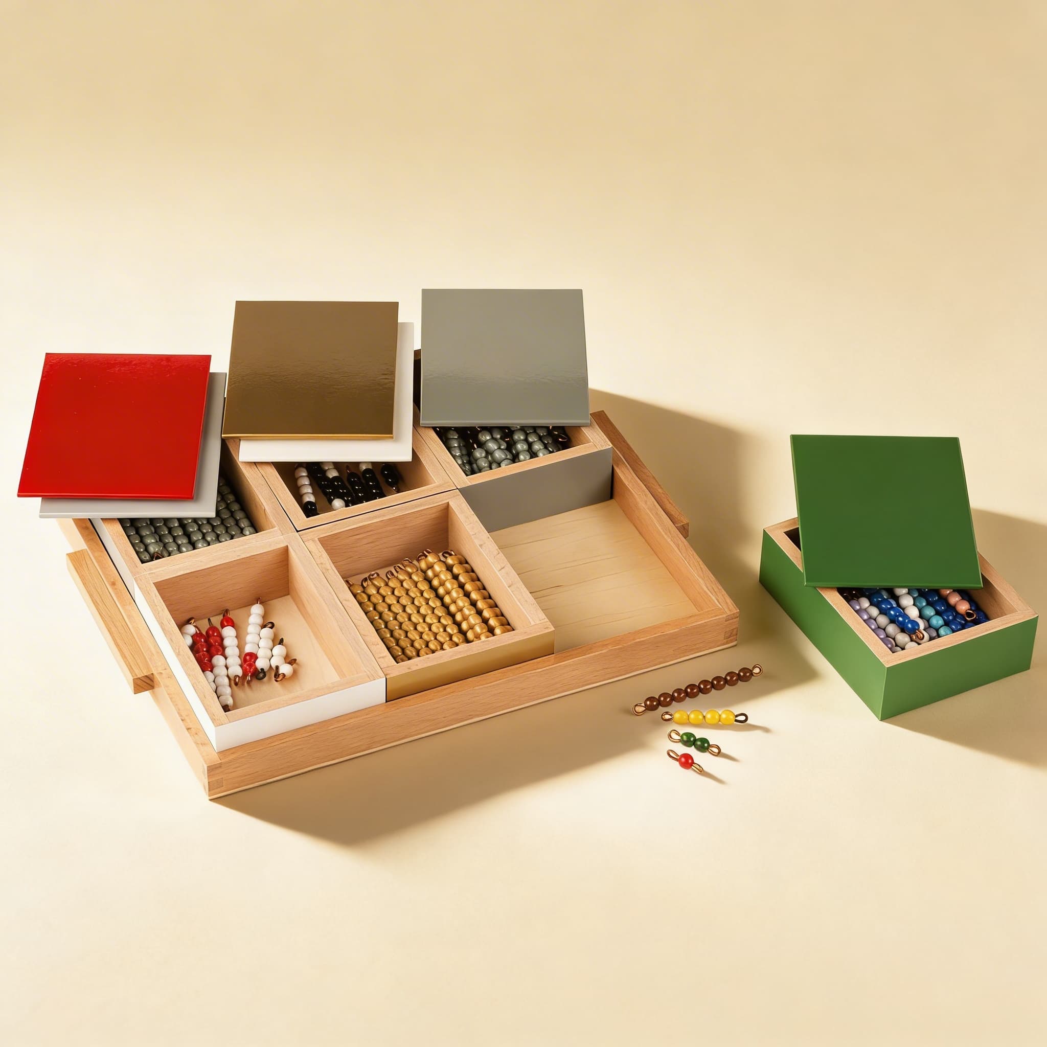 Elementary Negative Snake Game: Individual Beads Nylon