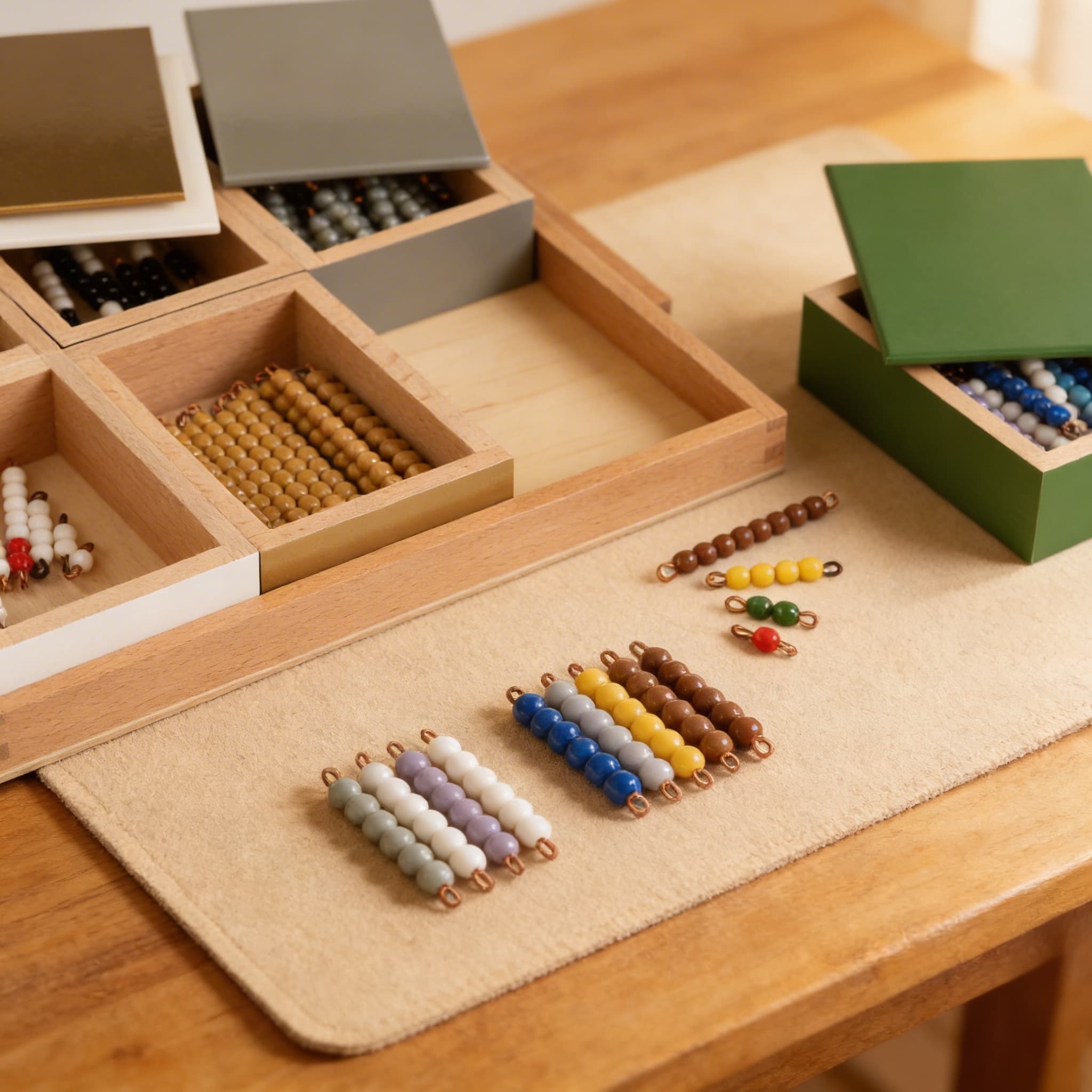 Elementares Negativschlangenspiel: Einzelperlen Nylon — Ansicht 3