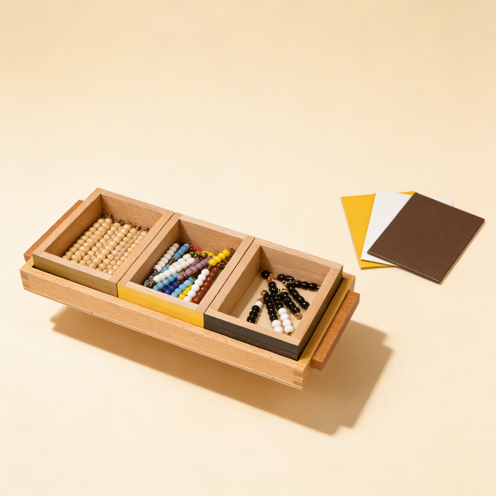 Multiplikationsschlangenspiel: Einzelperlen Glas — Ansicht 2