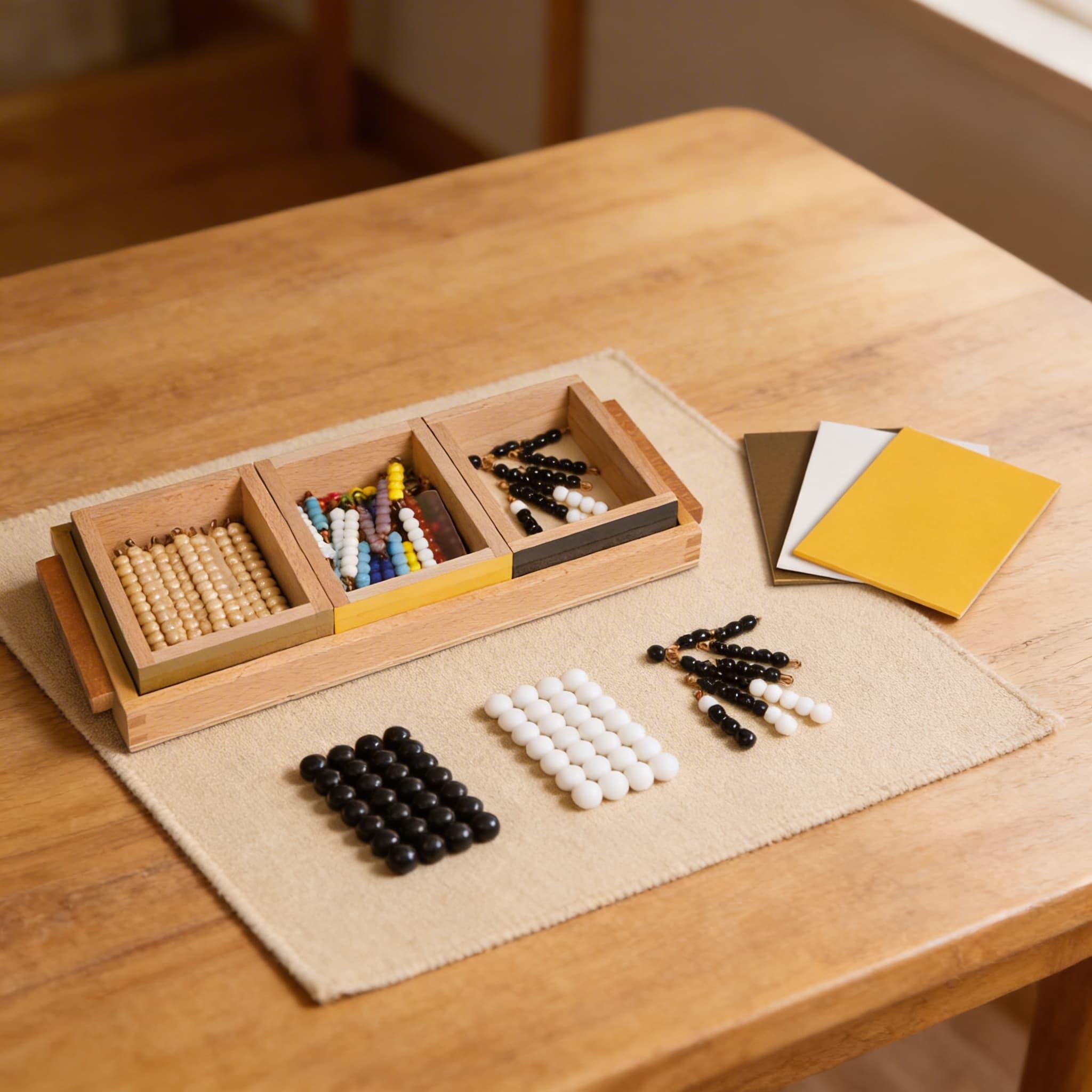 Multiplikationsschlangenspiel: Einzelperlen Glas — Ansicht 3