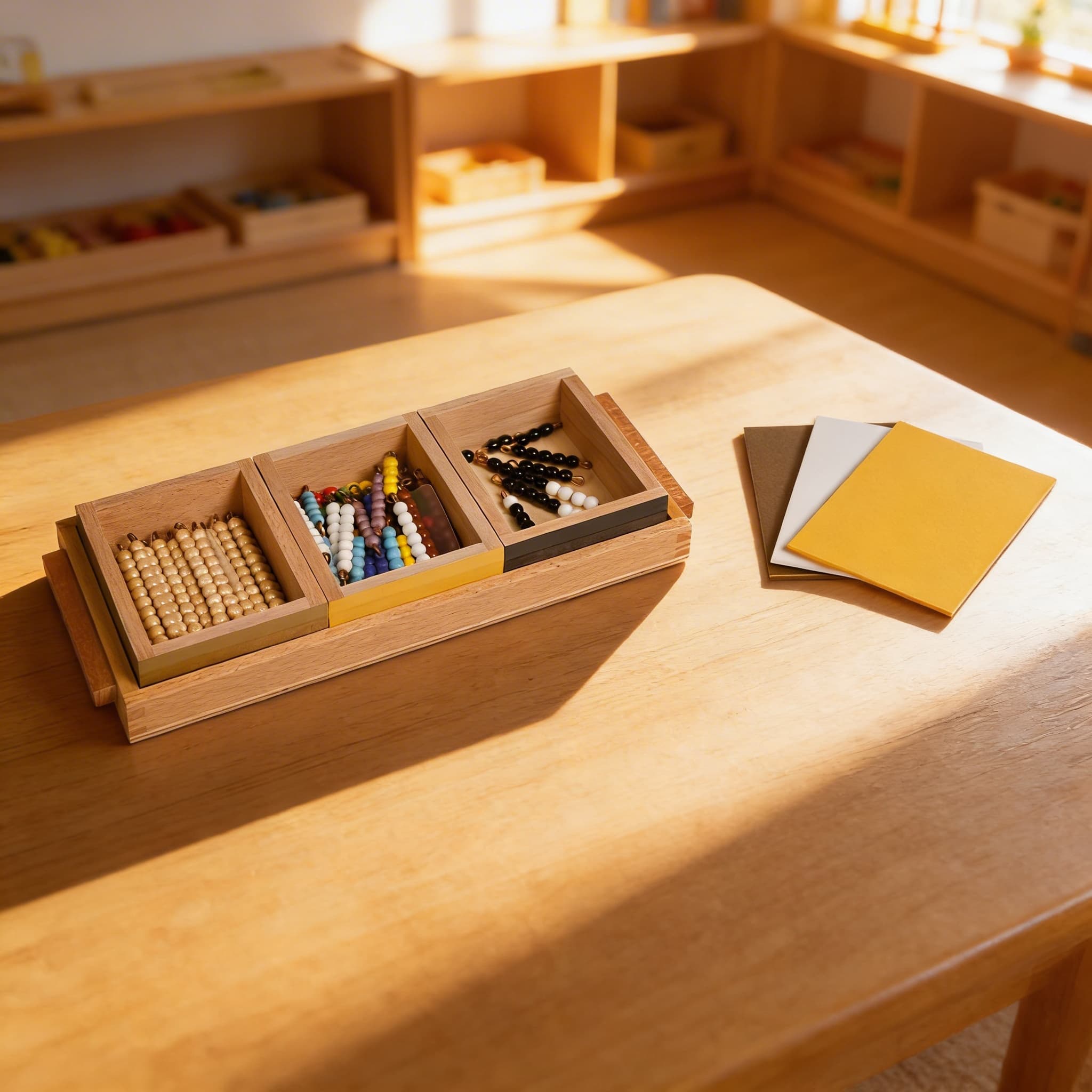 Multiplikationsschlangenspiel: Einzelperlen Glas — Ansicht 4