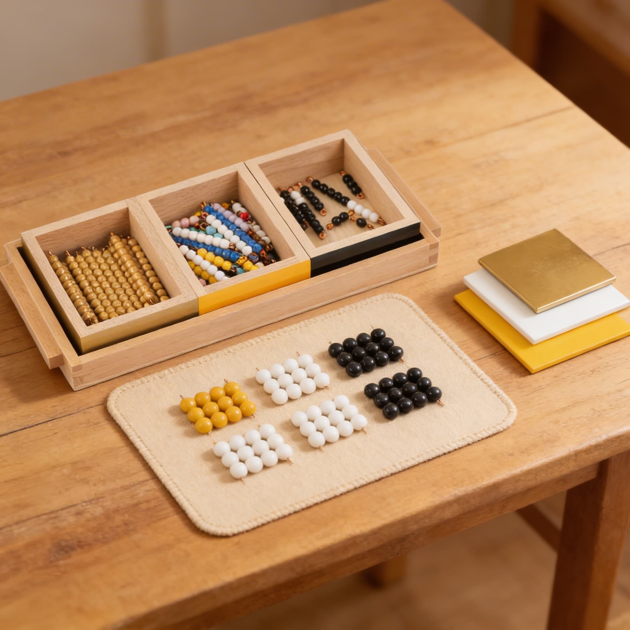 Multiplikationsschlangenspiel: Einzelperlen Nylon — Ansicht 3