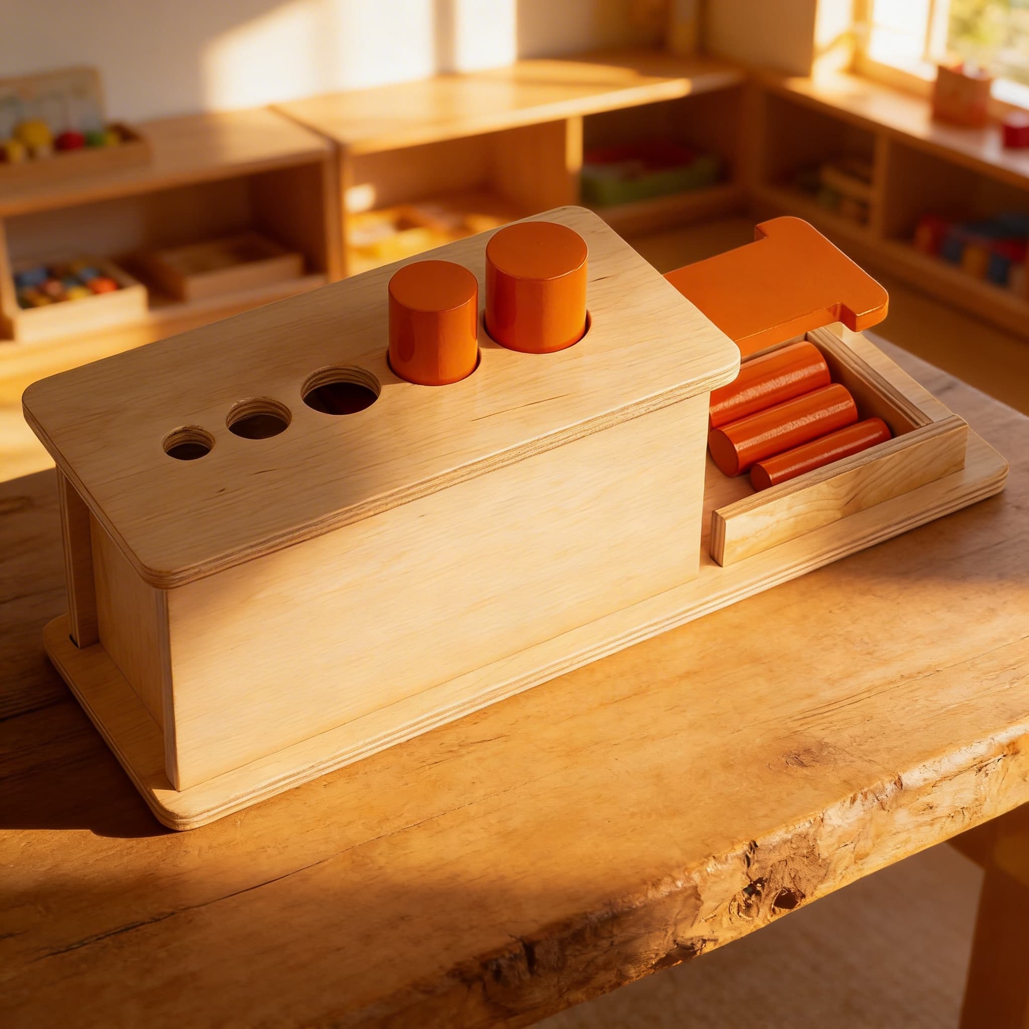 Zylinder-Schiebekasten — Zylinderblöcke mit Schublade — Im Einsatz