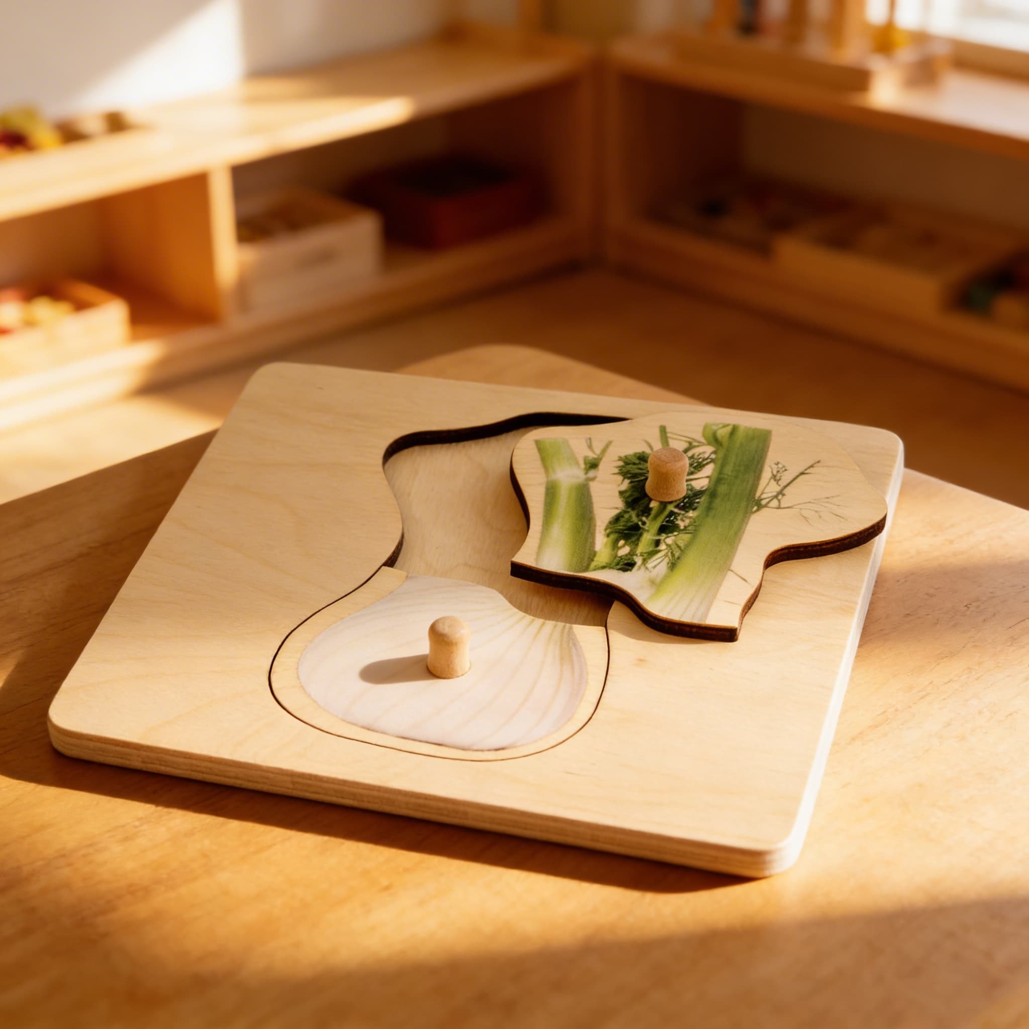 Kleinkind-Puzzle: Fenchel — Im Einsatz