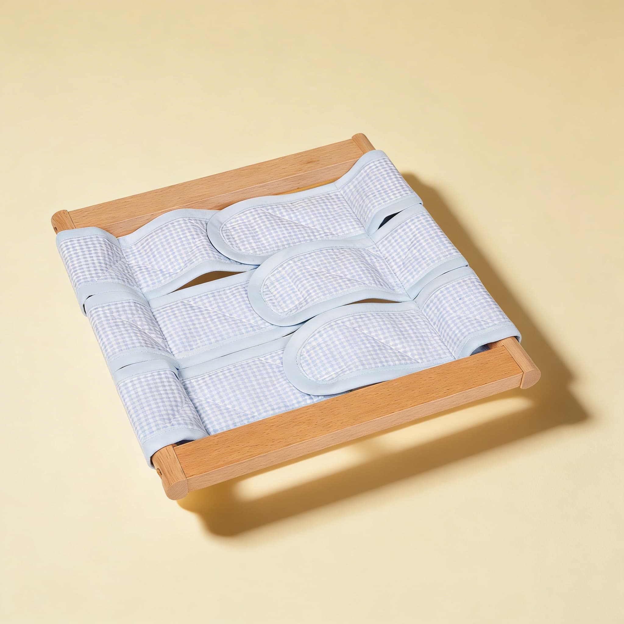 Ankleidungsrahmen: Klettverschluss — Öffnungs- und Verschlusspraxis — Katalogansicht