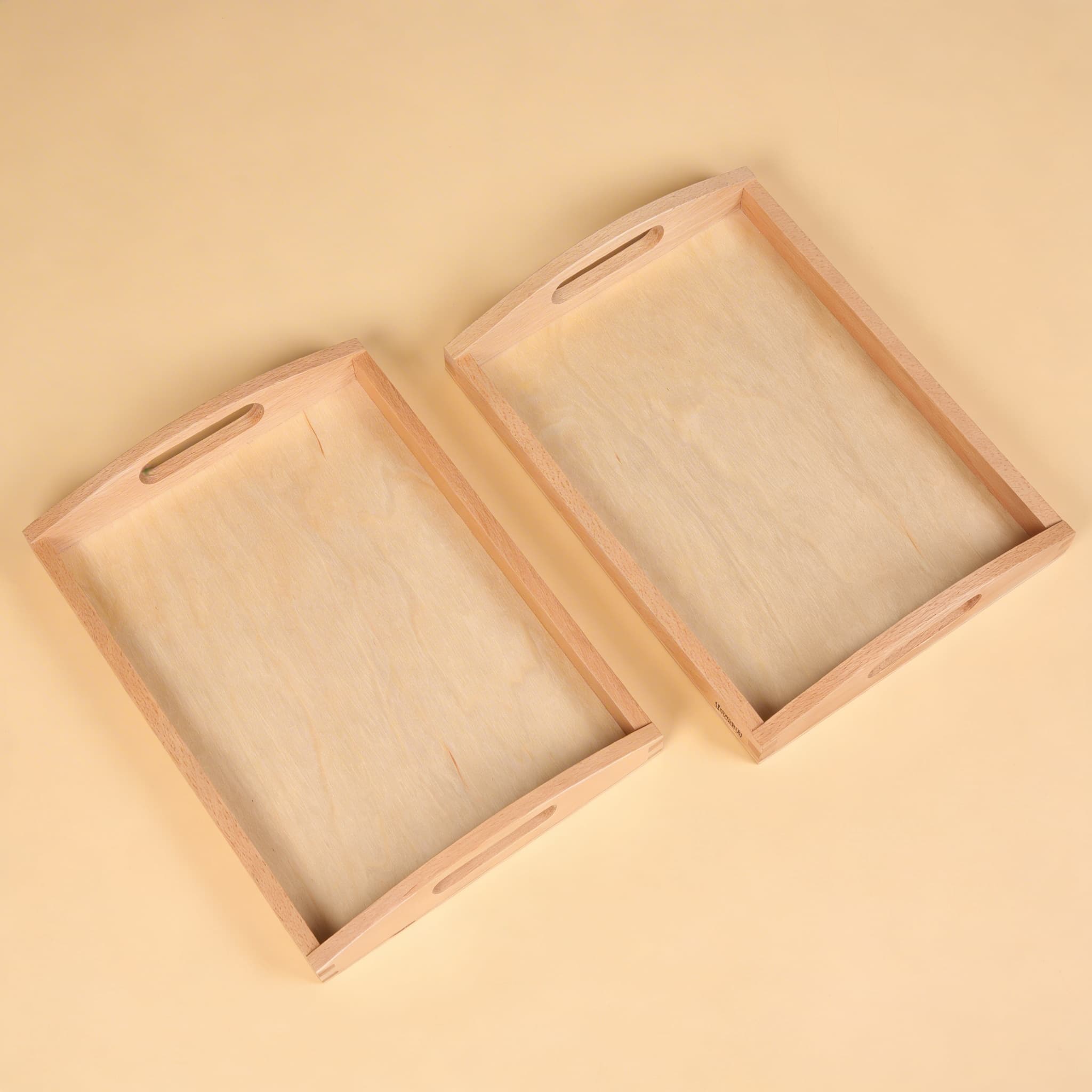 Holztablett Klein: 2er-Set — Ansicht 2