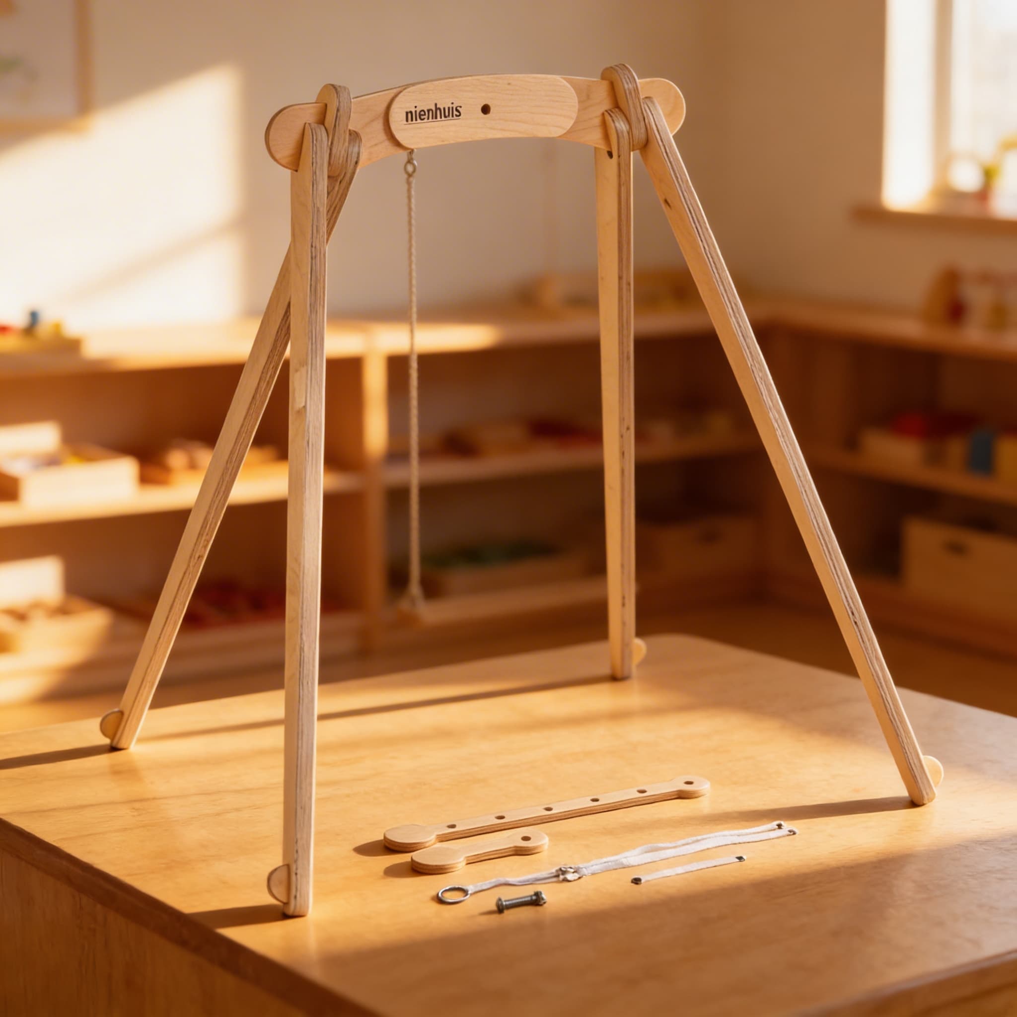 Aktivitäts-Spielbogen — motorische Entwicklung des Säuglings — Ansicht 4