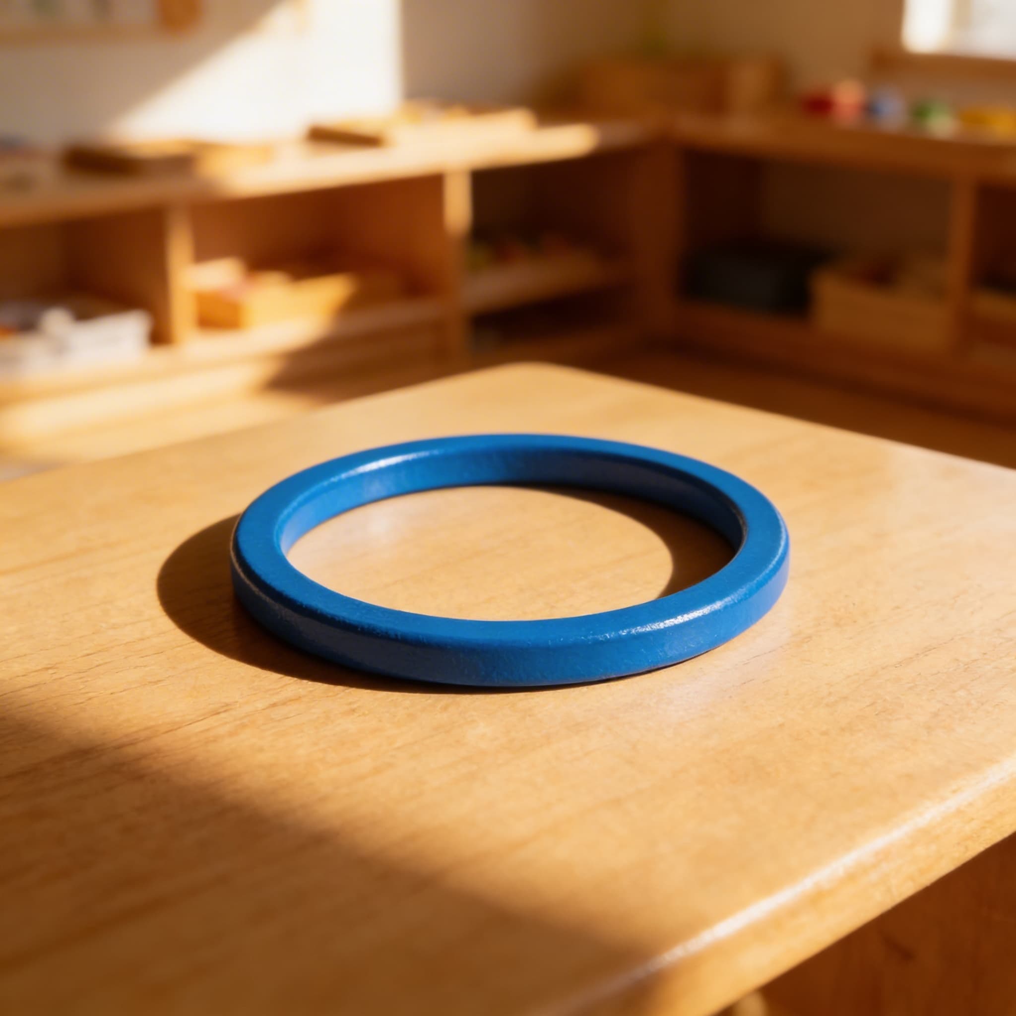 Greifring — Glattes nahtloses Design für Säuglingsentwicklung — Im Einsatz