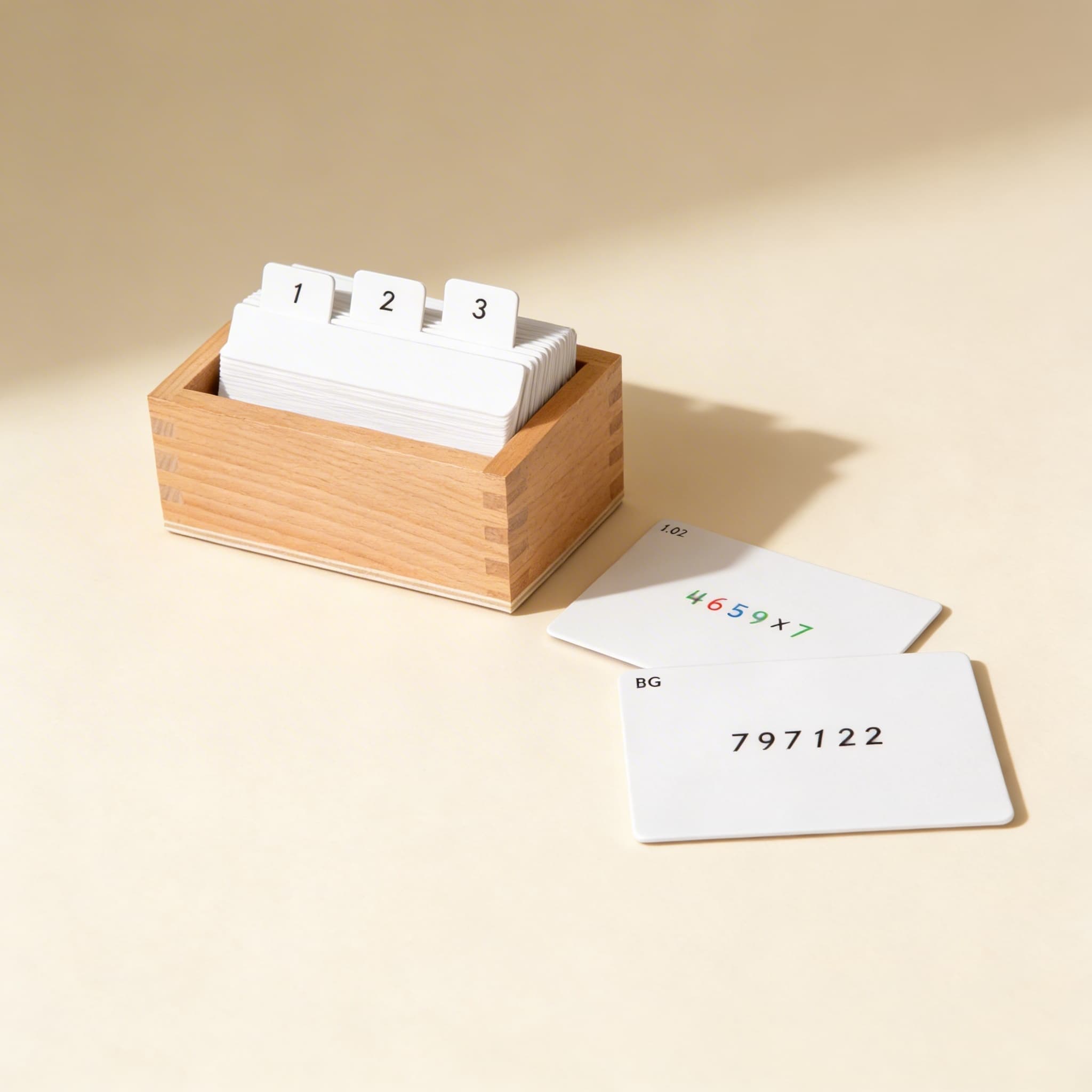 Sada aktivit k bankovní hře — Boční pohled