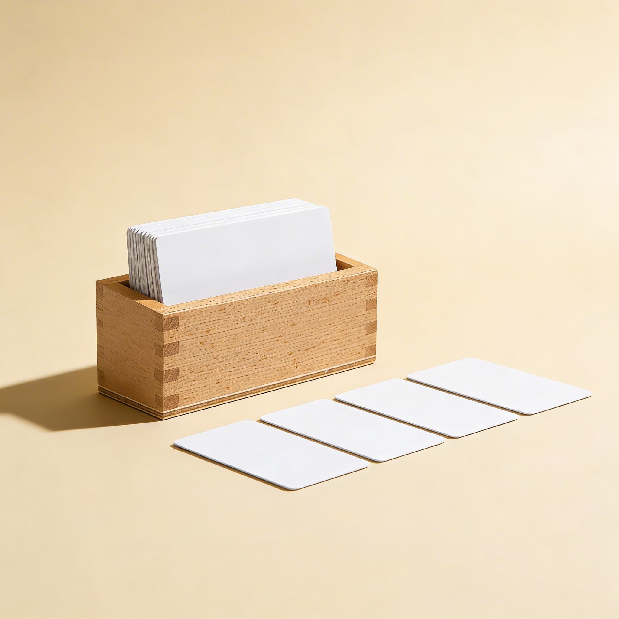 Sada aktivit pro plochý korálkový rám — násobení kartičky — Boční pohled