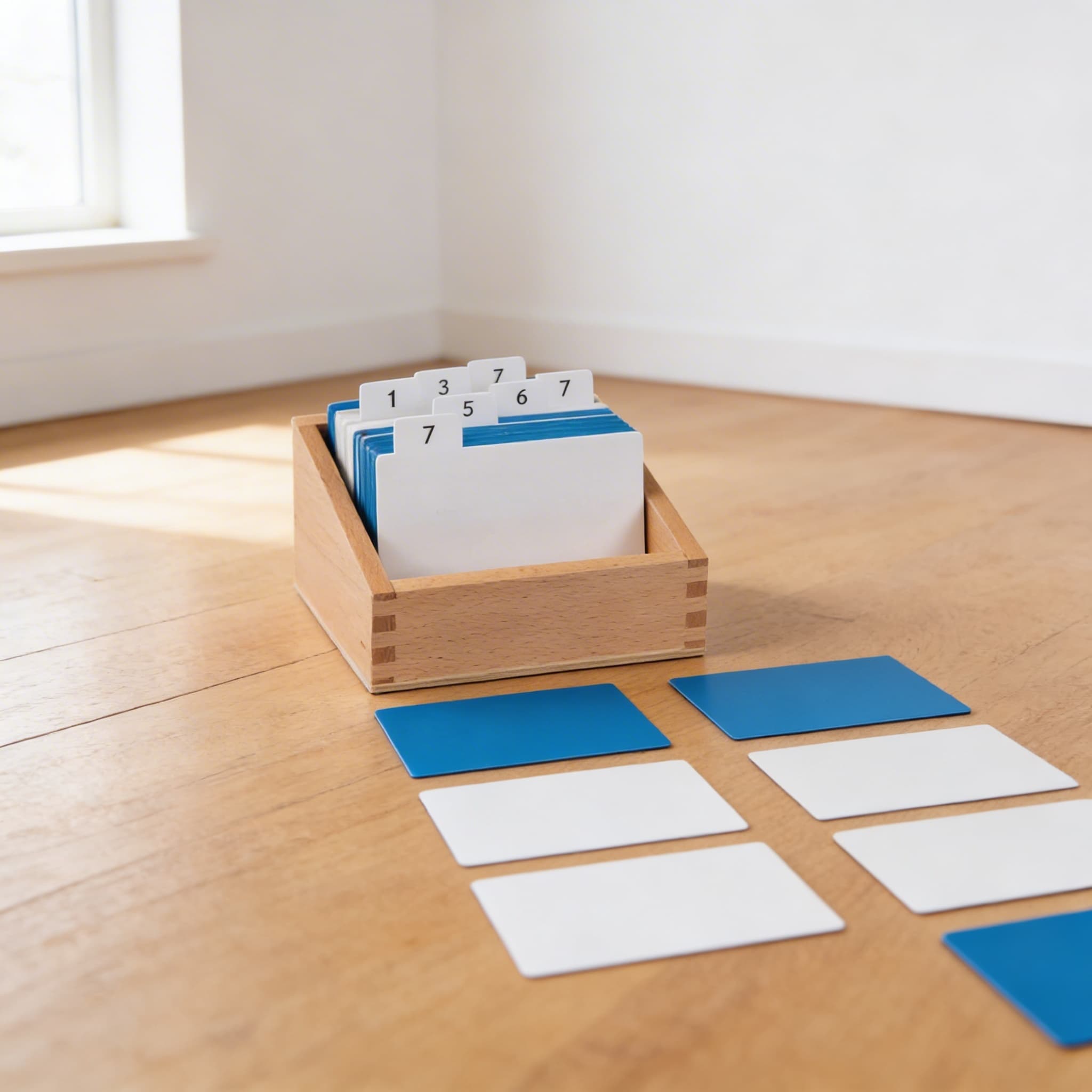 Geometrisches Kabinett Aktivitätsset — Formenerkennung Erweiterungskarten — Seitenansicht