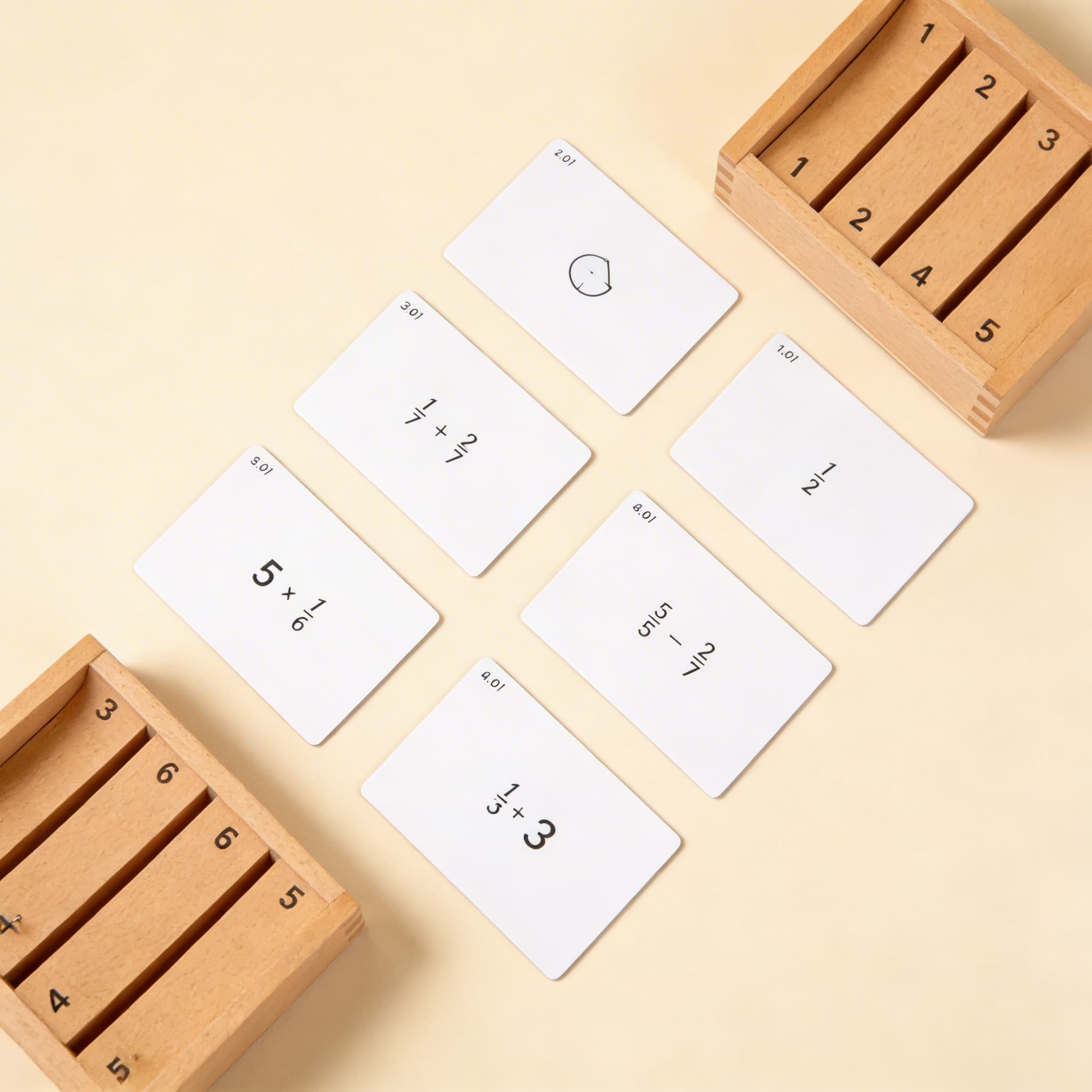 Sada zlomkových aktivit: 1 — Boční pohled