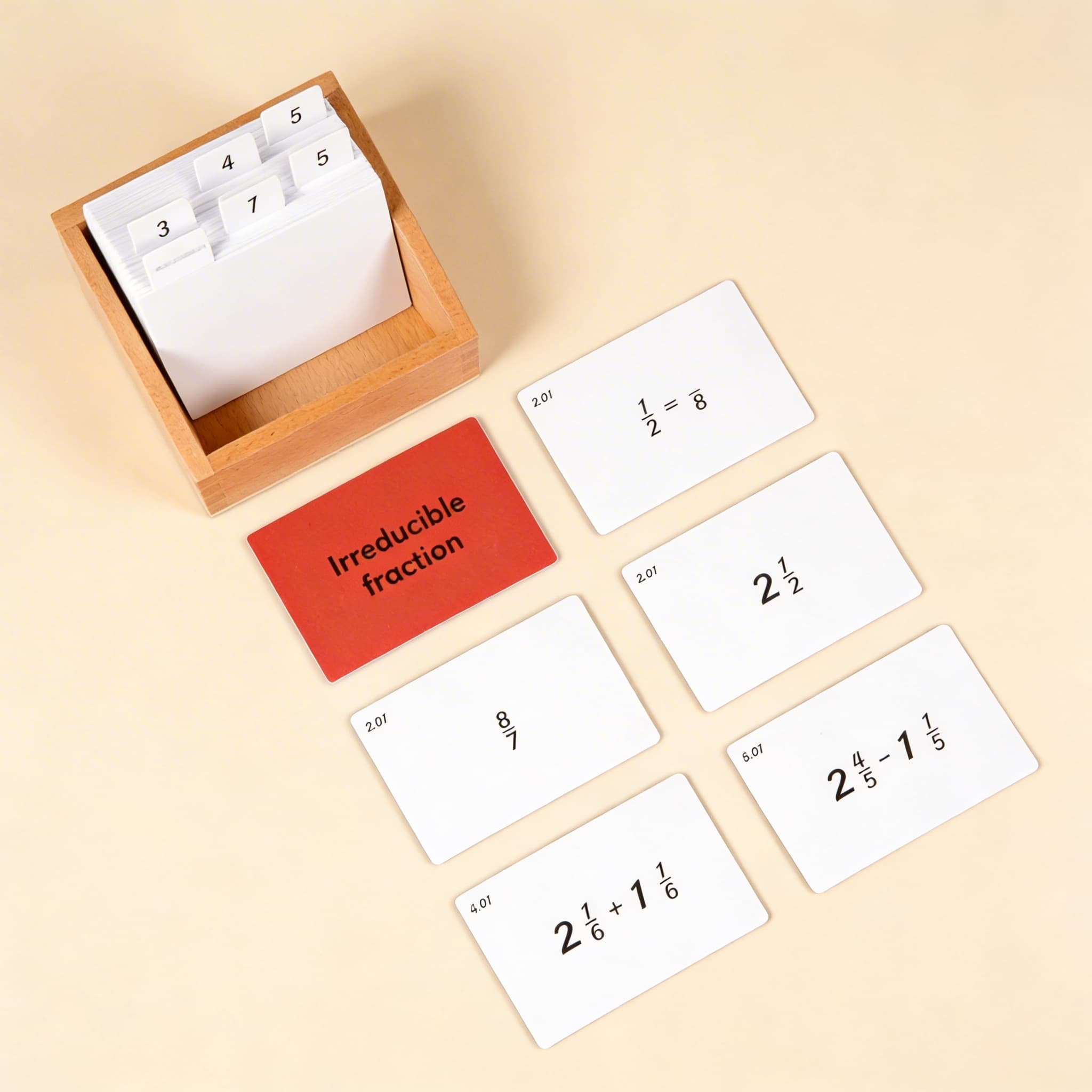 Sada zlomkových aktivit: 2 — Boční pohled