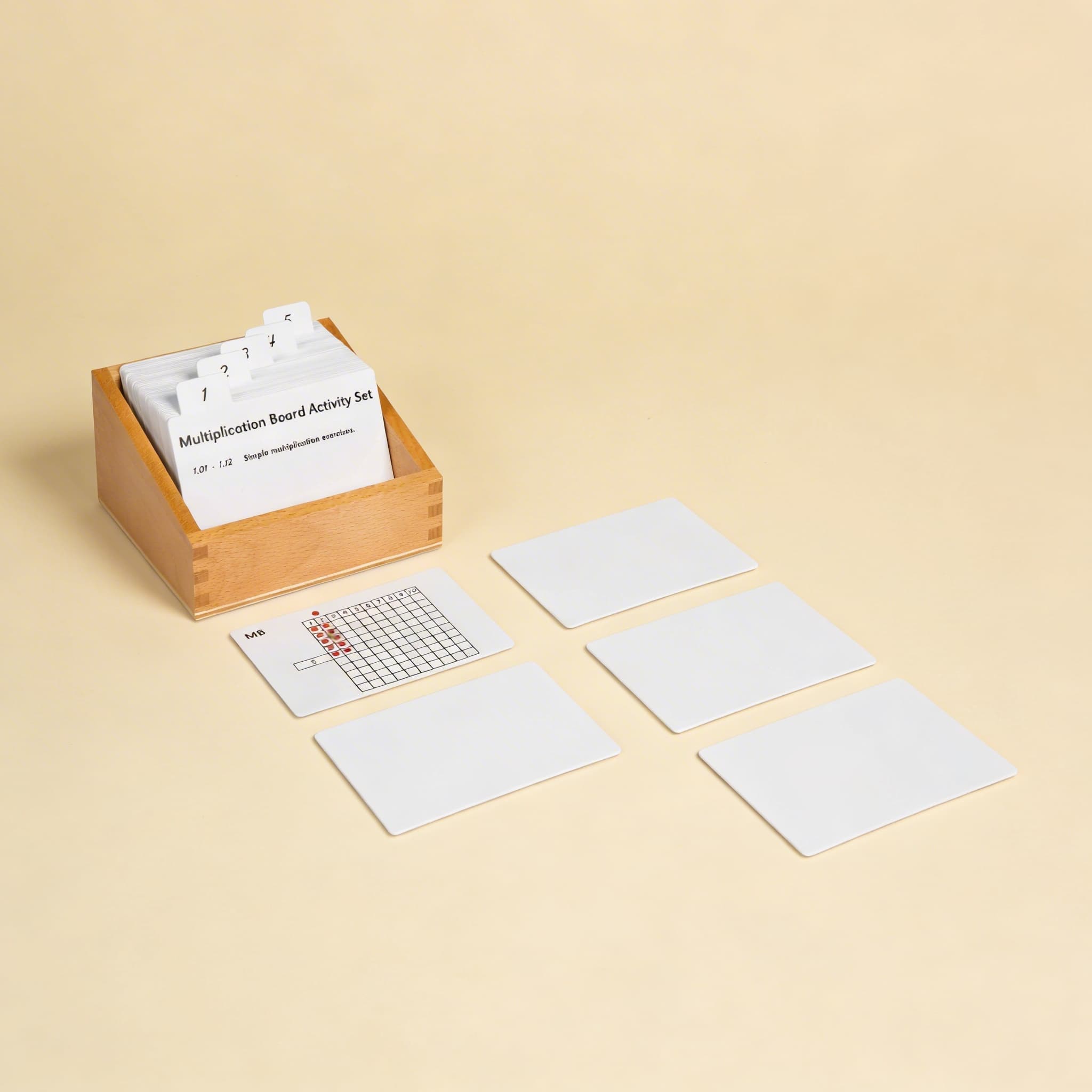 Sada aktivit k tabulce násobení — Katalogový pohled