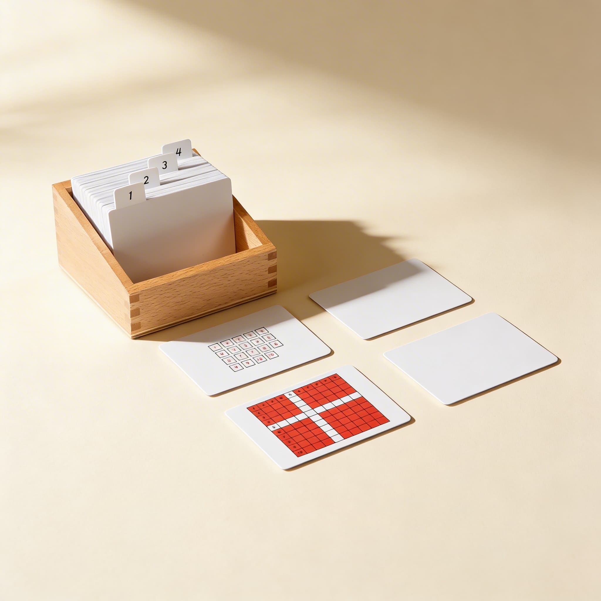 Sada aktivit pro Pythagorovu tabuli — Boční pohled