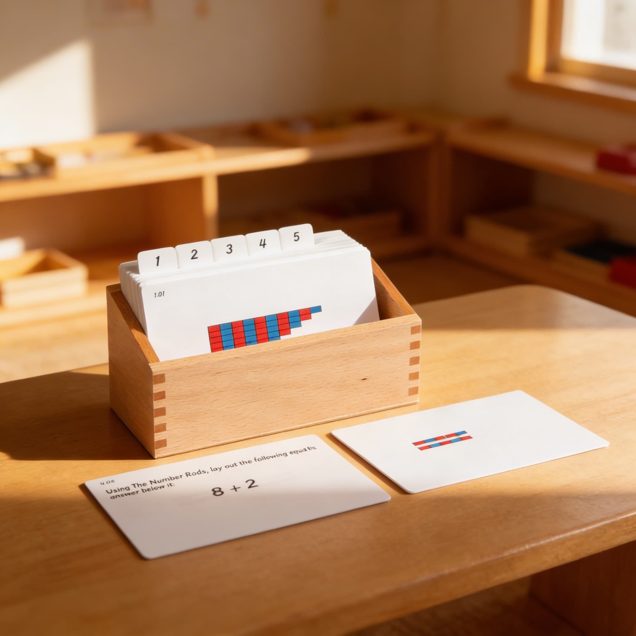 Sada aktivít s číselnými tyčinkami — Pri použití