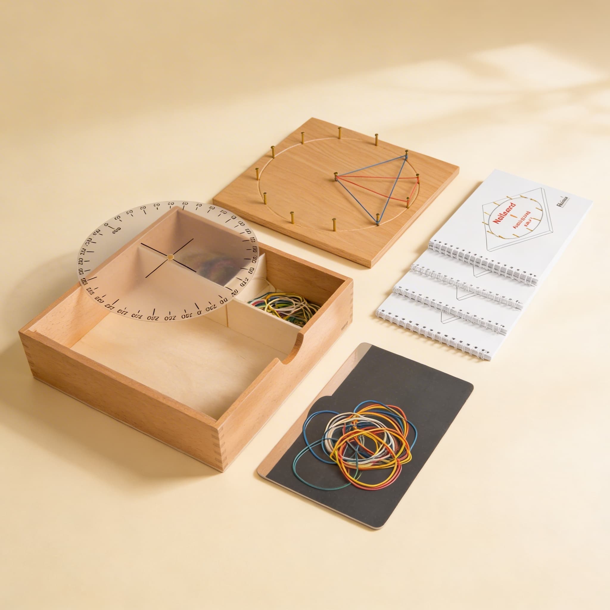 Nagelbrett — Geometrieerkundung — Ansicht 2