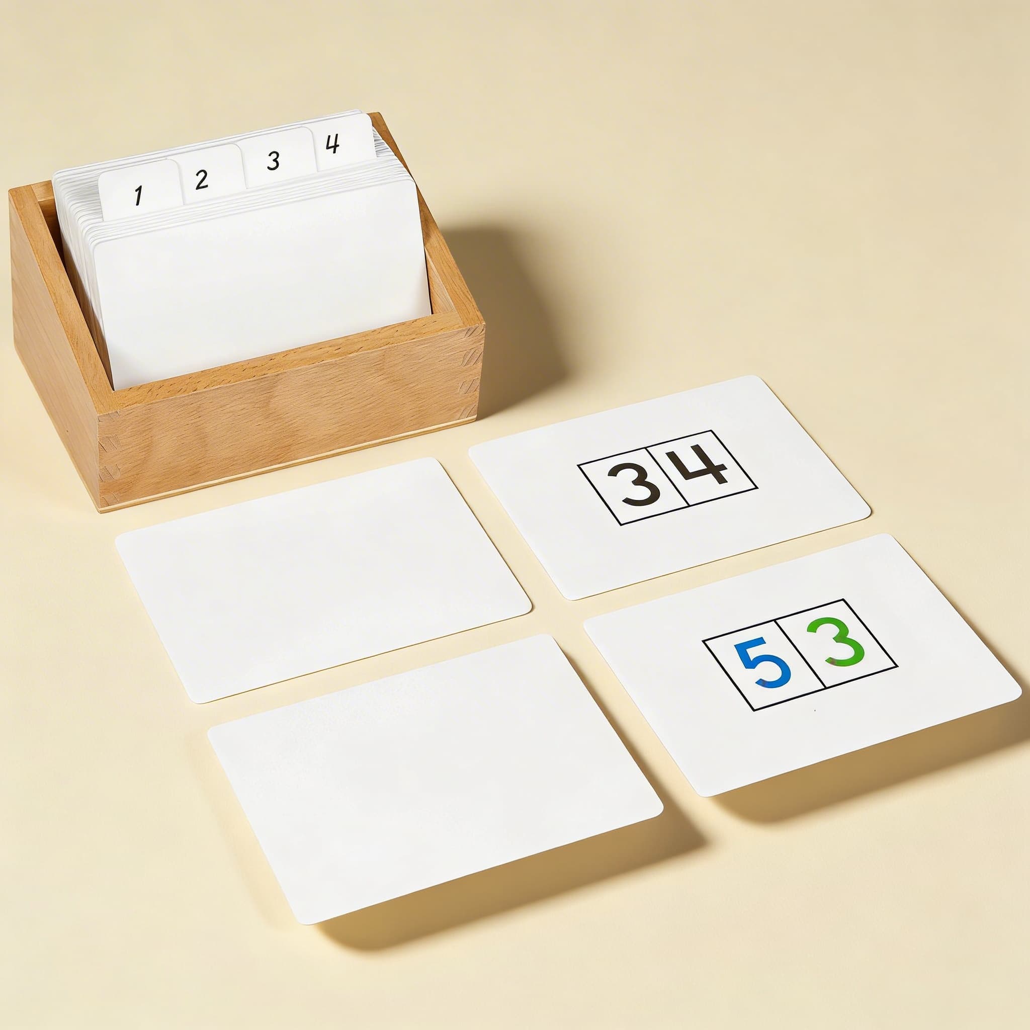 Sada aktivit s tabulkami desítek — Katalogový pohled