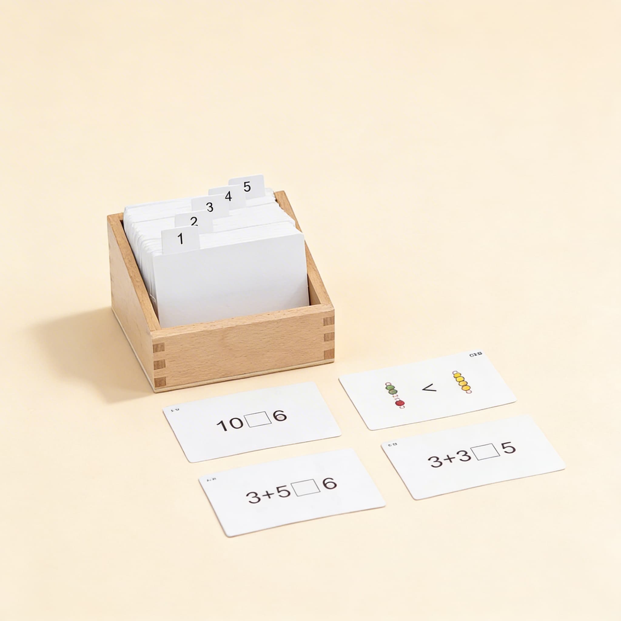 Sada barevných tyčinek — organizace matematických pojmů — Katalogový pohled