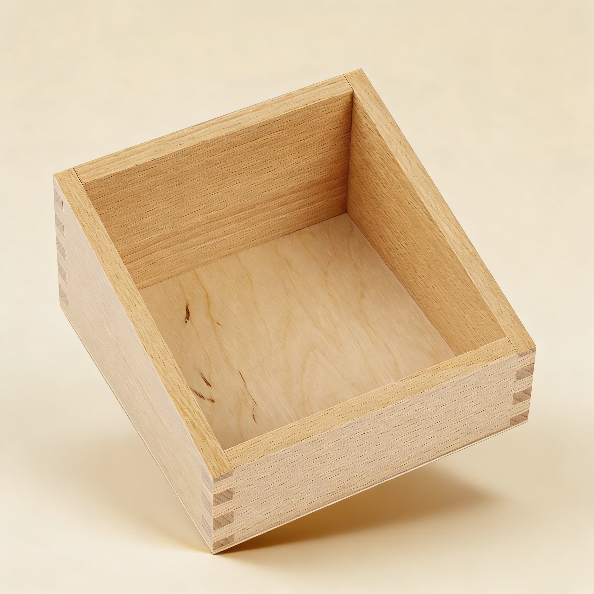 Aktivitätskarten-Box — große A6 Holzaufbewahrung — Katalogansicht