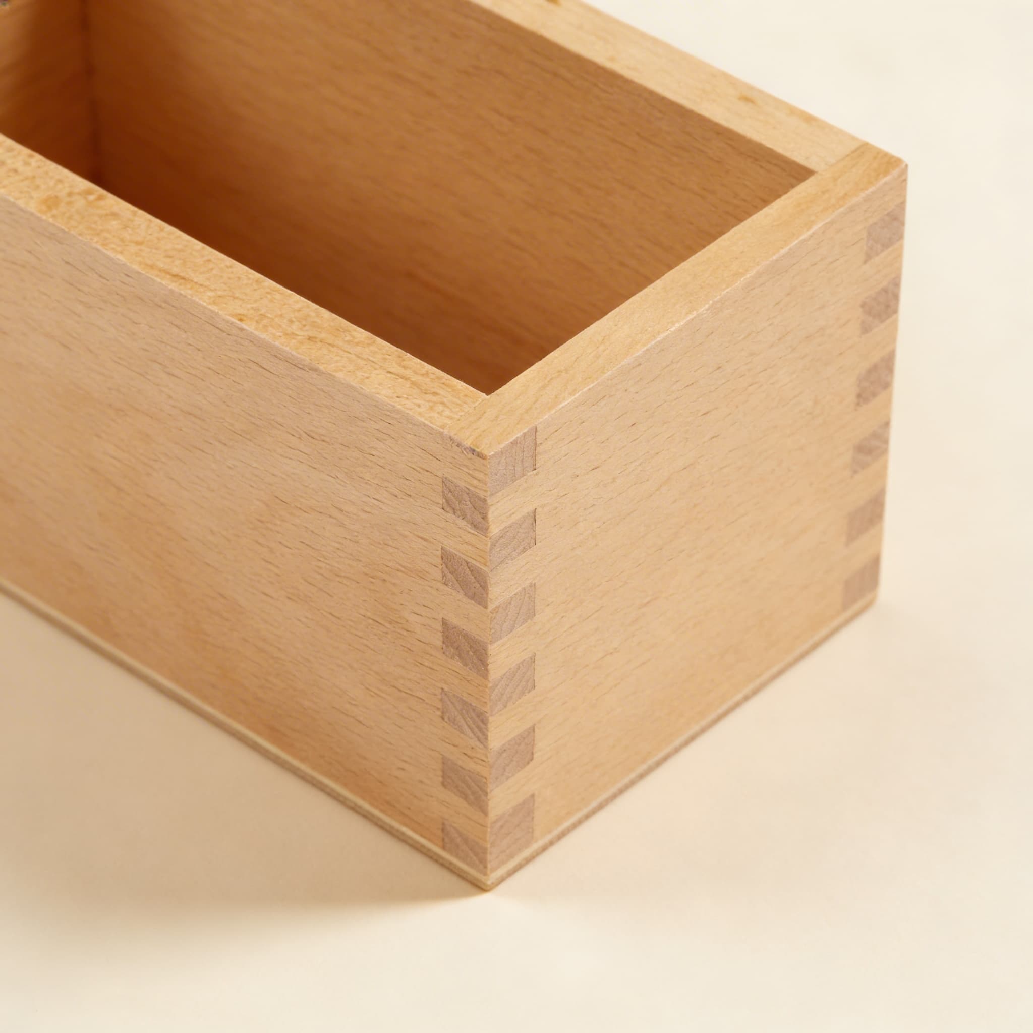 Aufgabenkarten Aufbewahrungsbox A5 — Kleine Holzorganizer — Katalogansicht