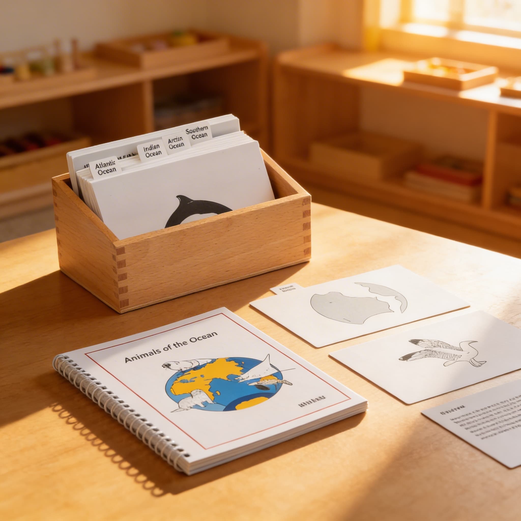 Tiere des Ozeans: Englisch — Ansicht 4