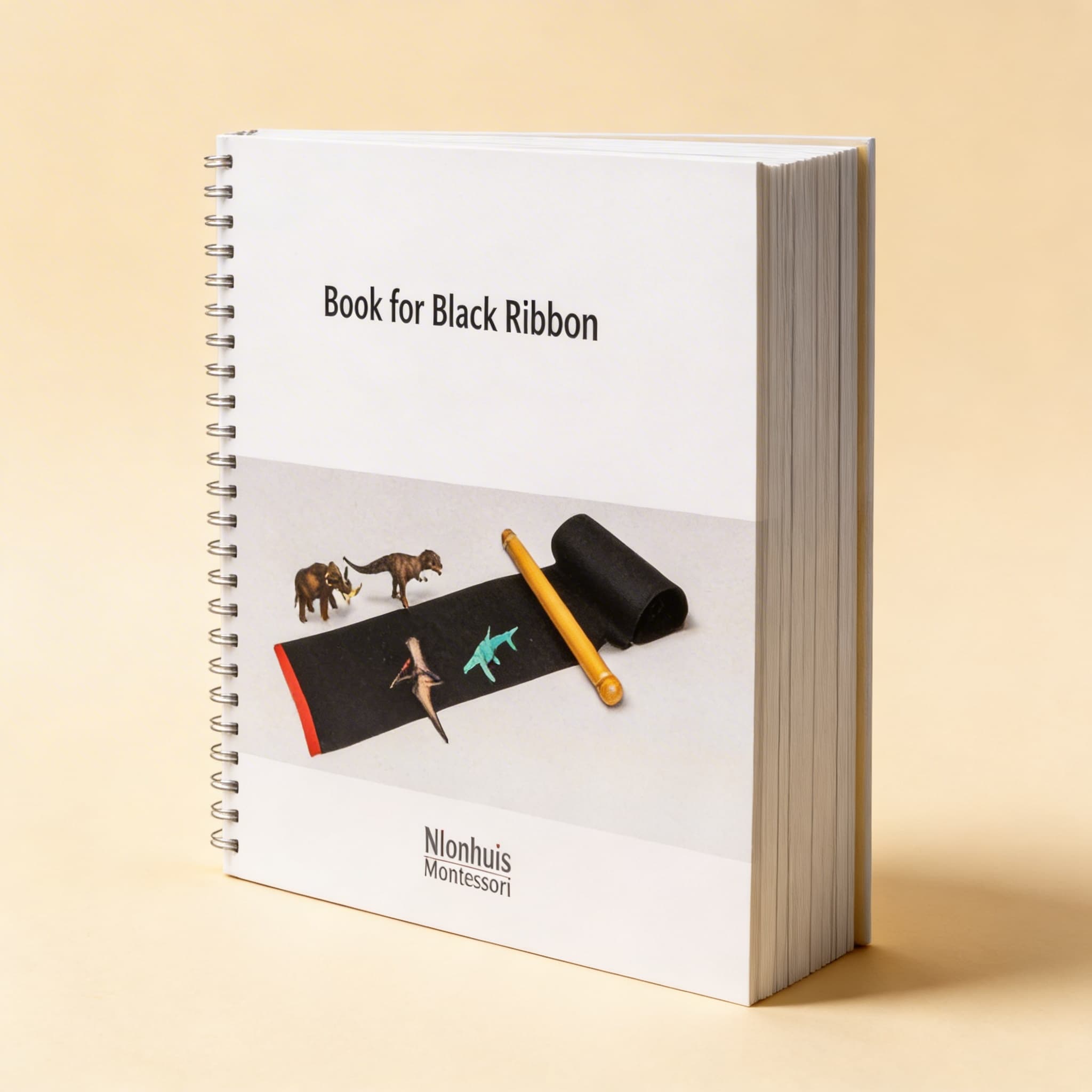 Zvířata a kniha pro černou stuhu — Boční pohled