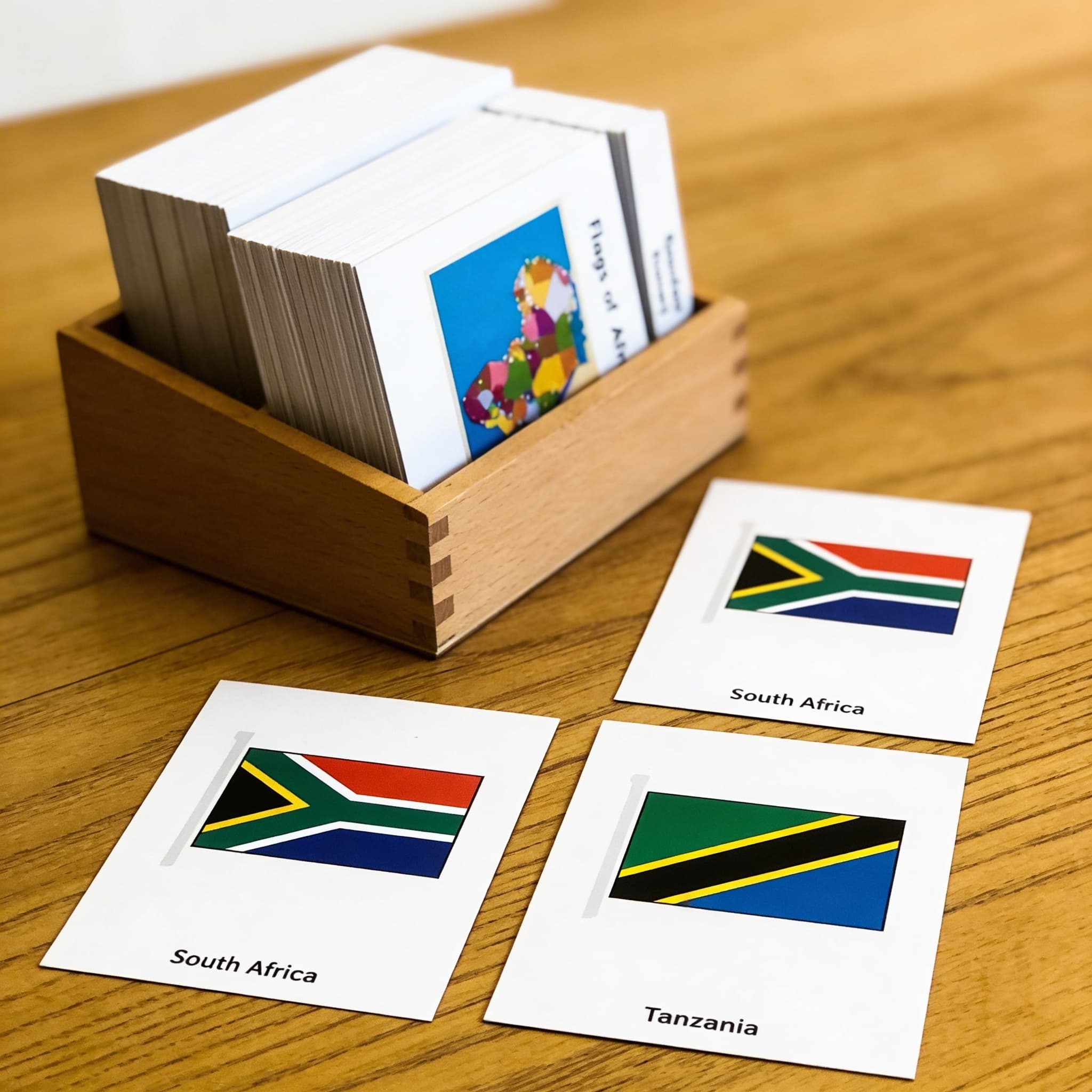 Vlajky Afriky — Detailní pohled