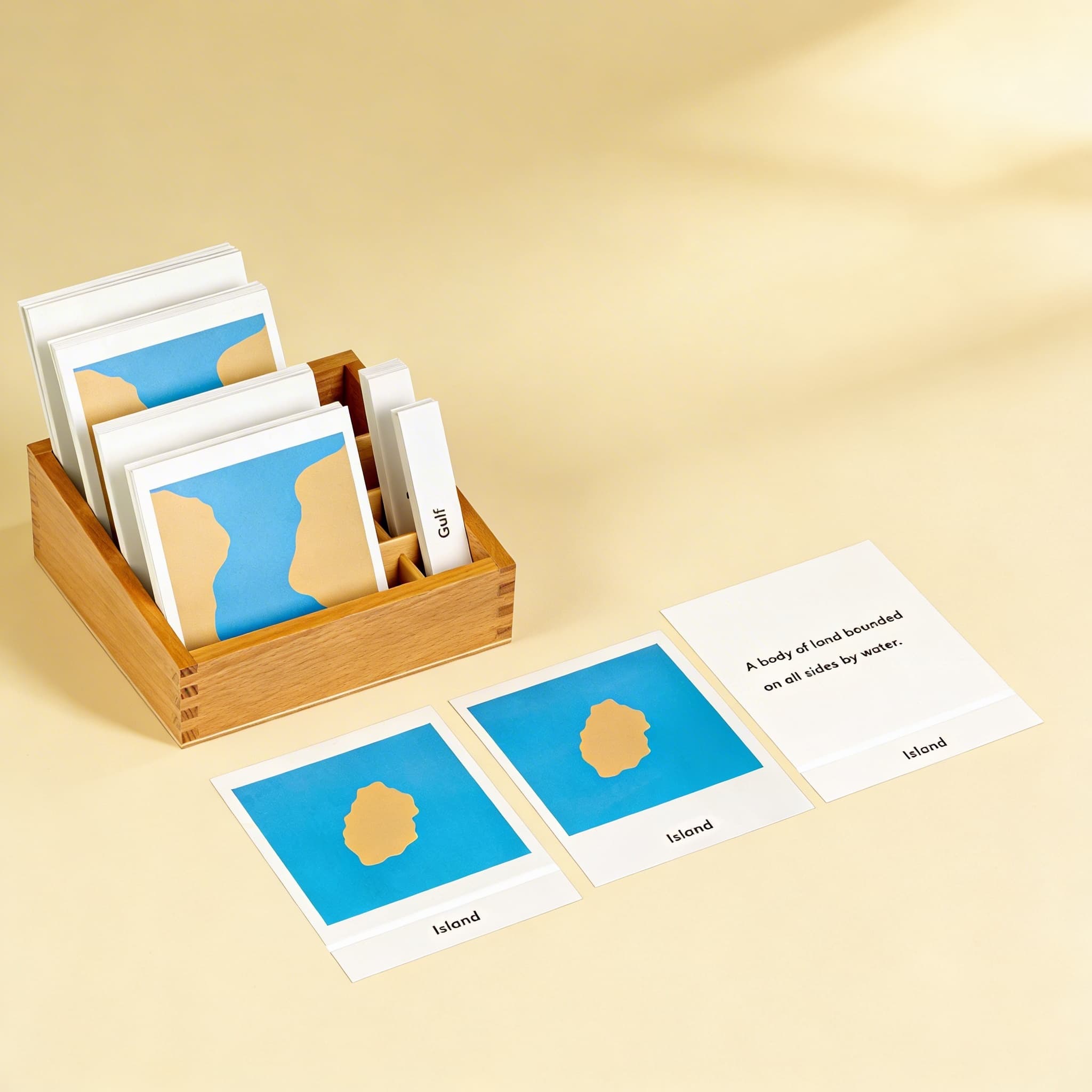 Nomenklaturní karty forem země a vody: Sada 1 a 2 — Katalogový pohled