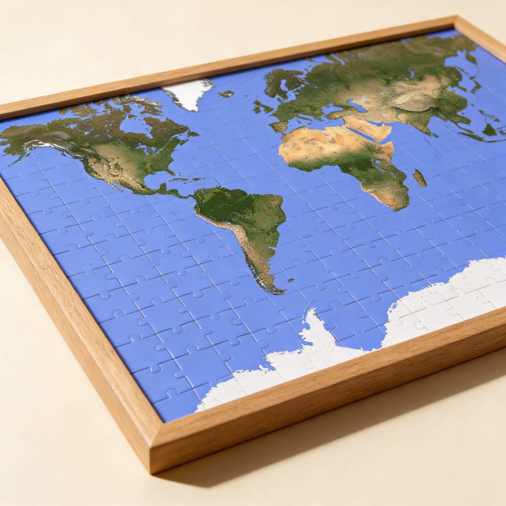 Velká mapa světa — Katalogový pohled