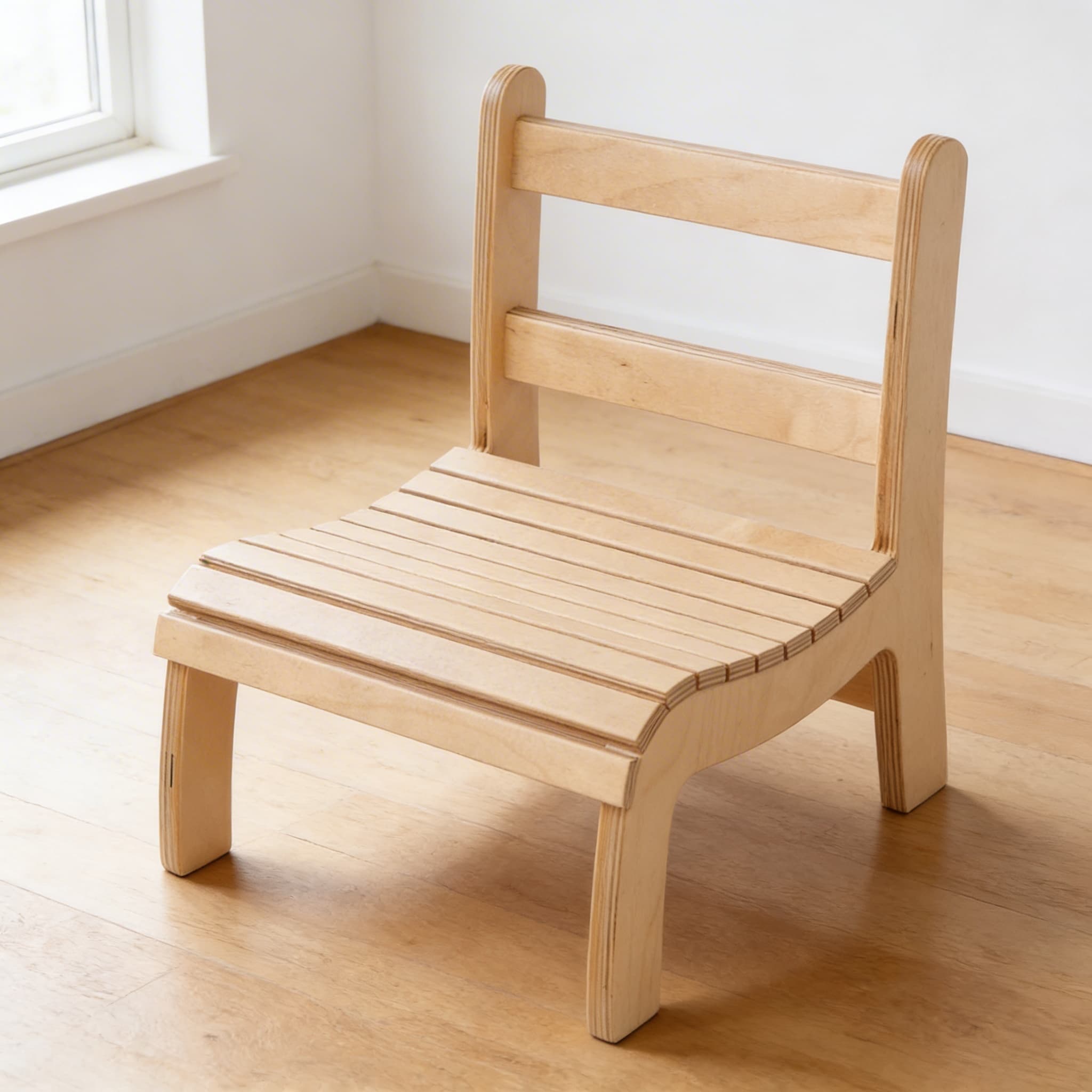 Lattenstuhl: Niedrig (13 cm) — Ansicht 2