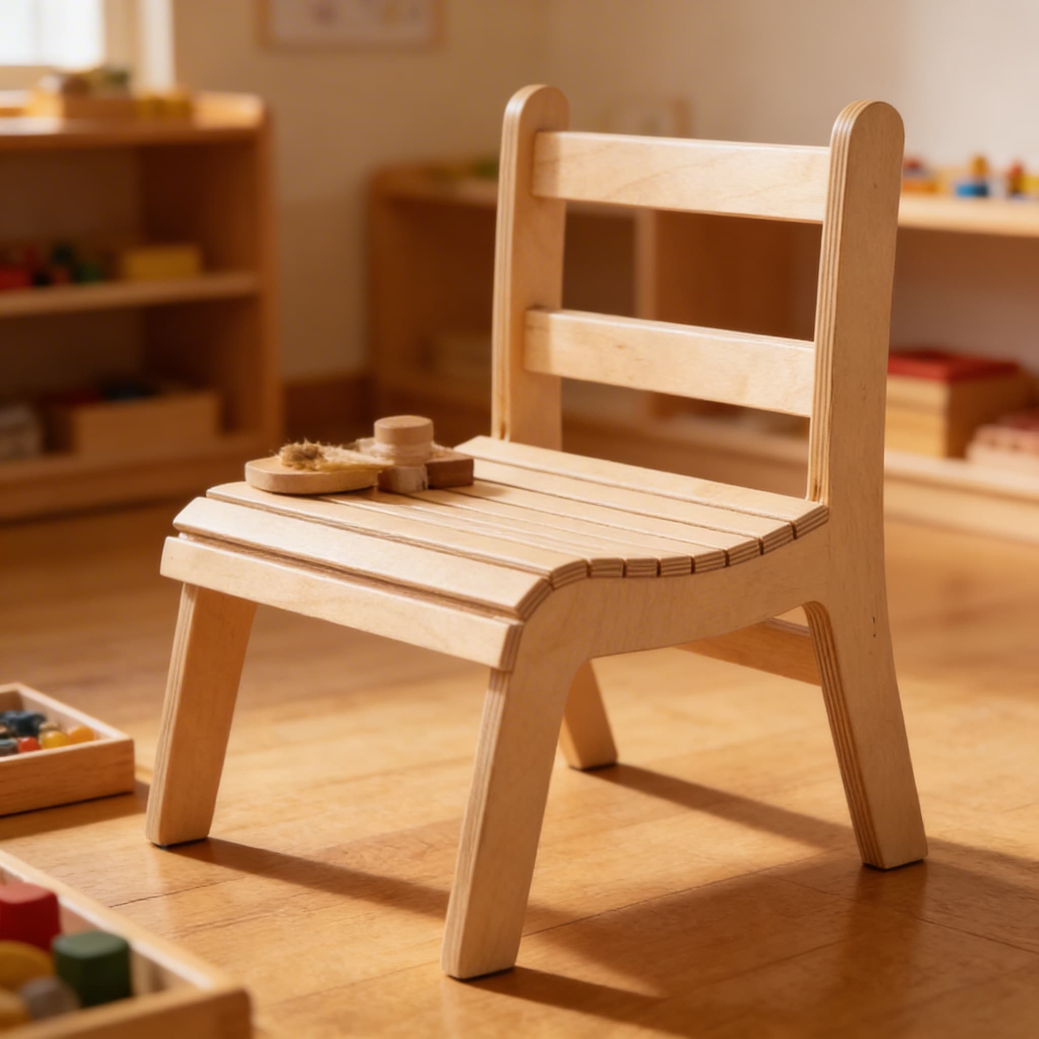 Lattenstuhl: Niedrig (13 cm) — Ansicht 3