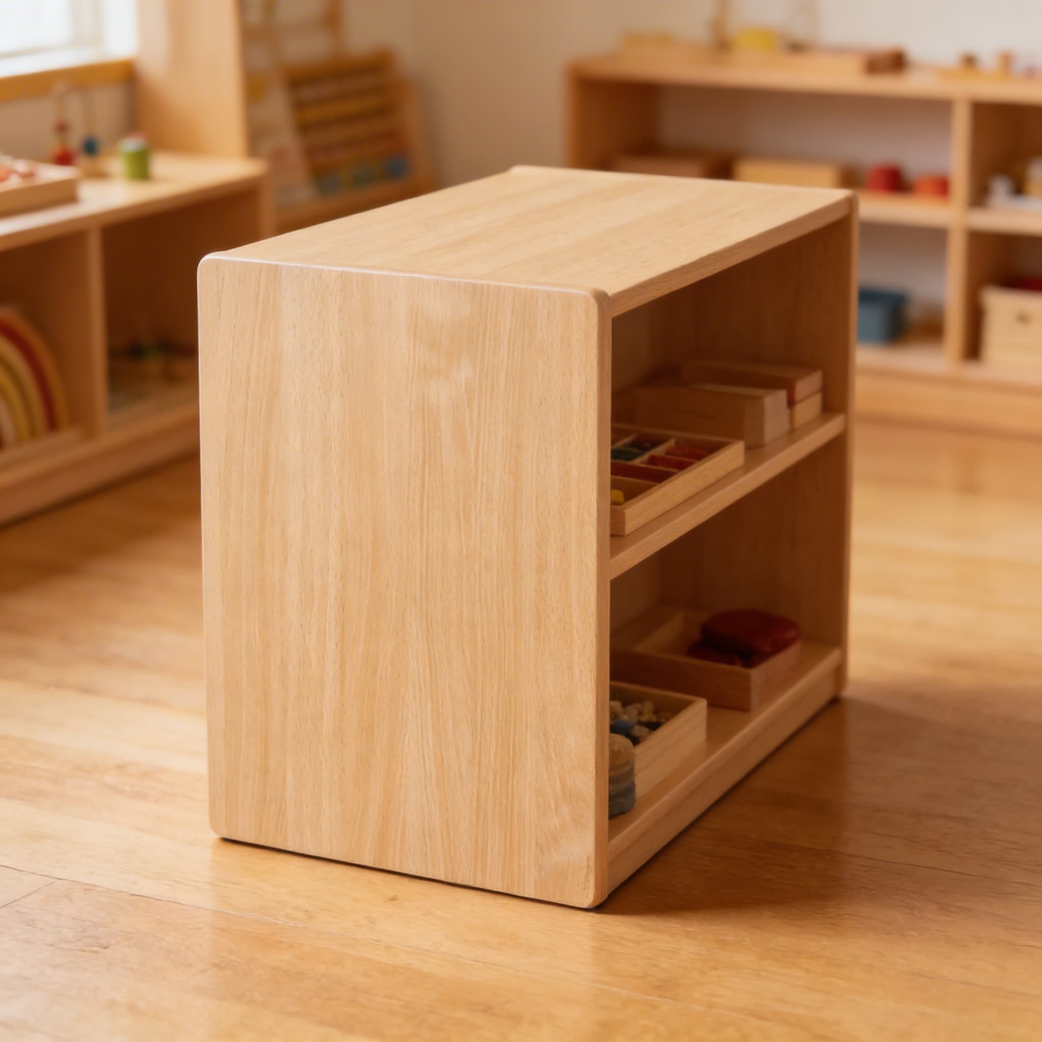 Rechteckige Tischplatte: Buche - 70 × 50 × 2 cm — Ansicht 3