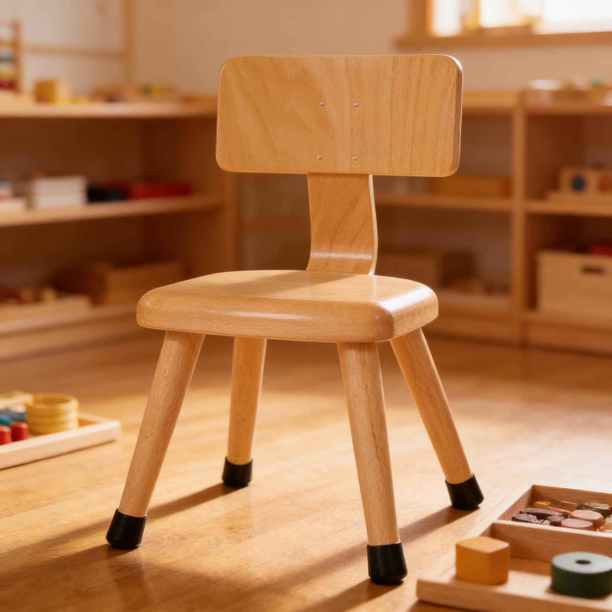 Stuhl U3: Weiß (20 cm) — Ansicht 3