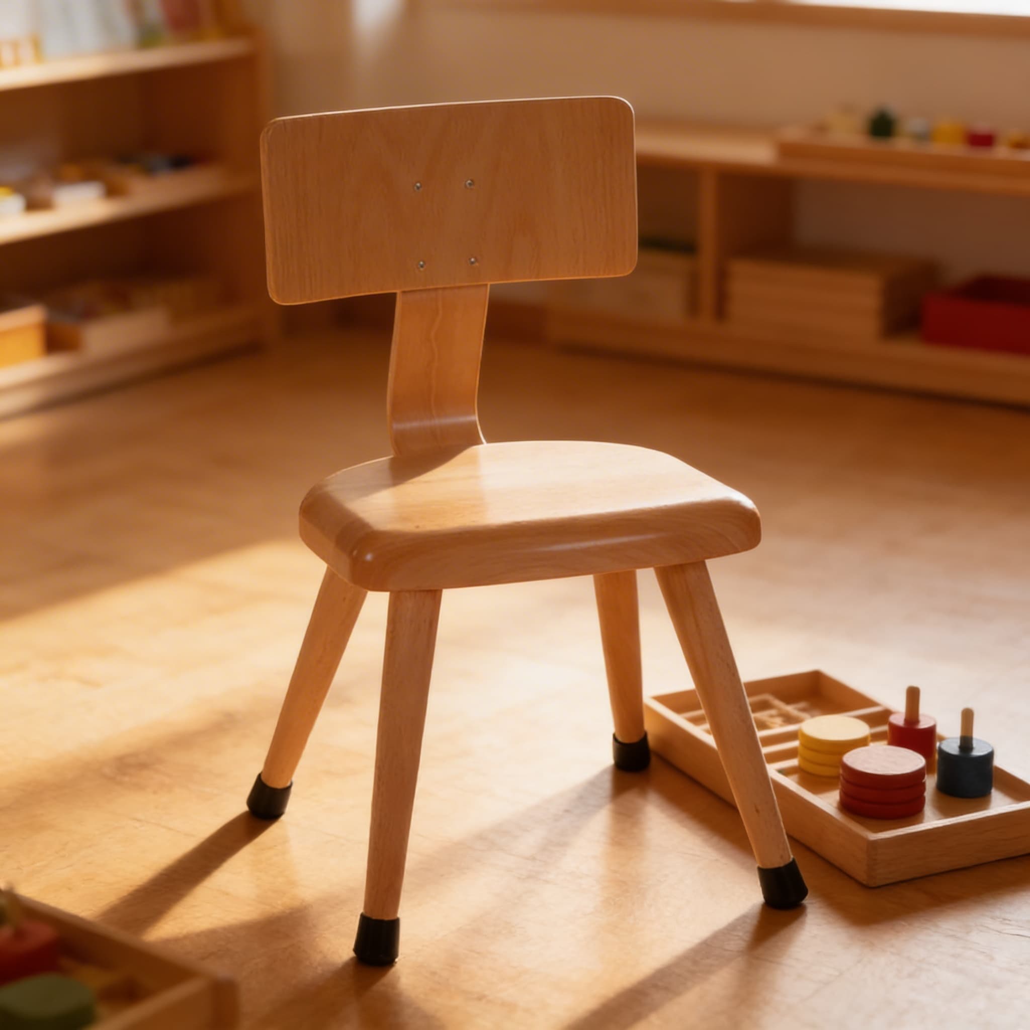 Stuhl B2: Violett (31 cm) — Ansicht 3