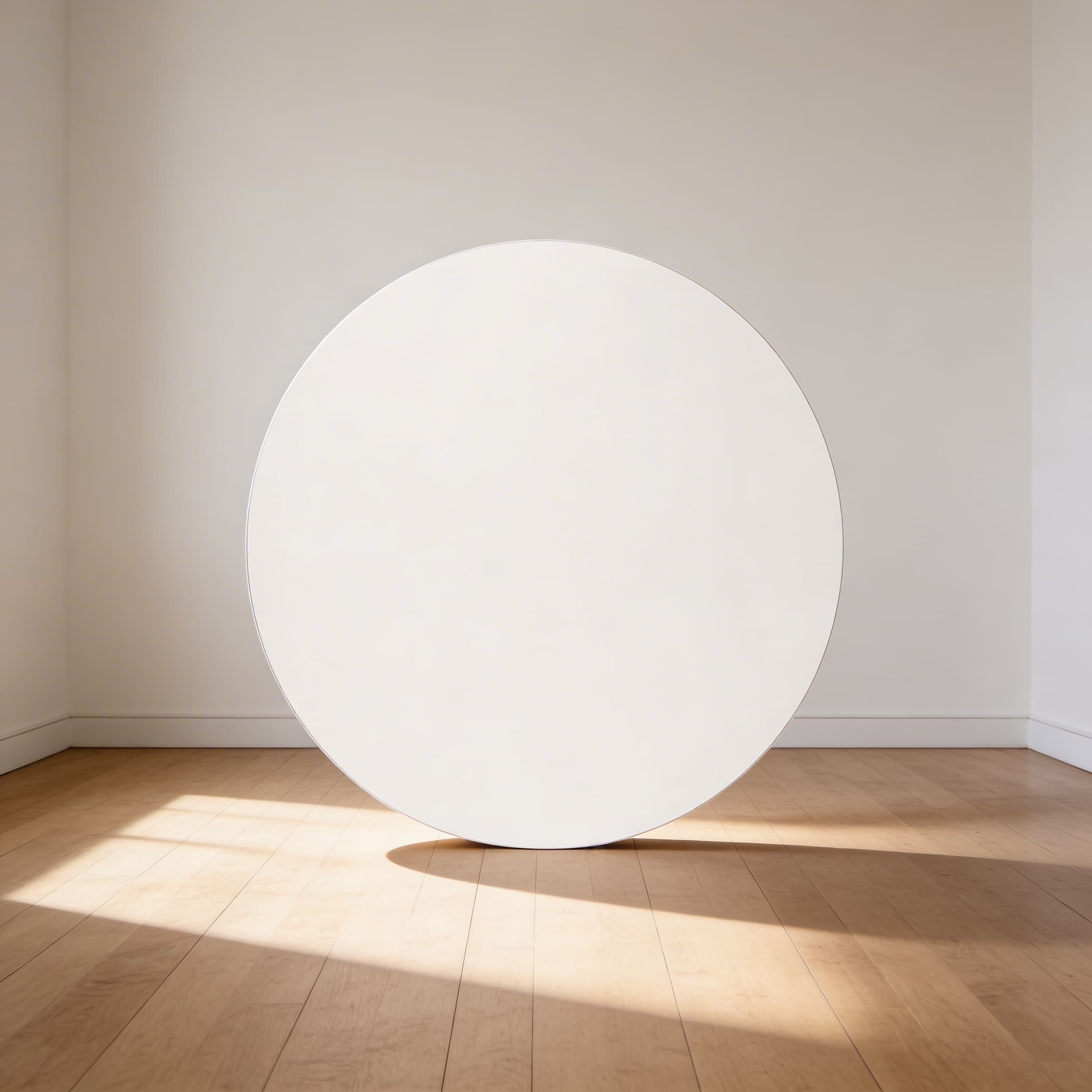 Round Table Top: Milk White - Ø 115 X 2 cm