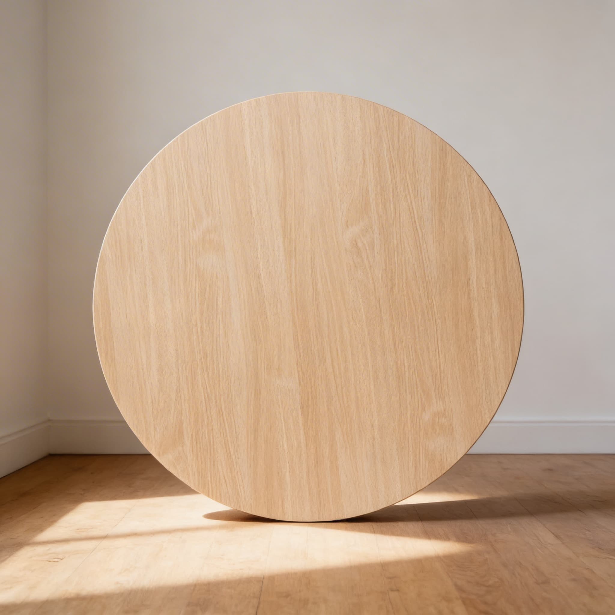 Round Table Top: Beech - Ø 115 X 2 cm