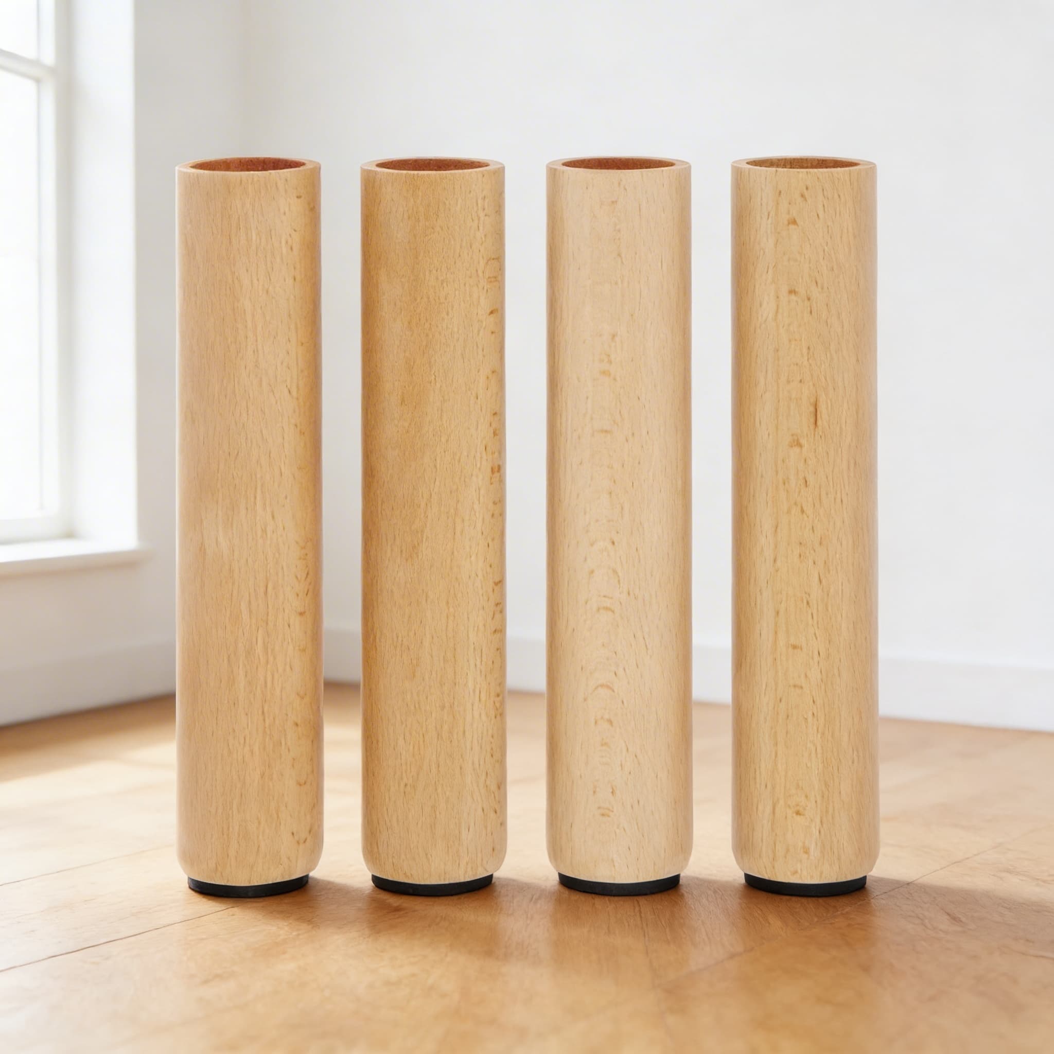 4er-Set Tischbeine: Höhe 26 cm — Ansicht 2