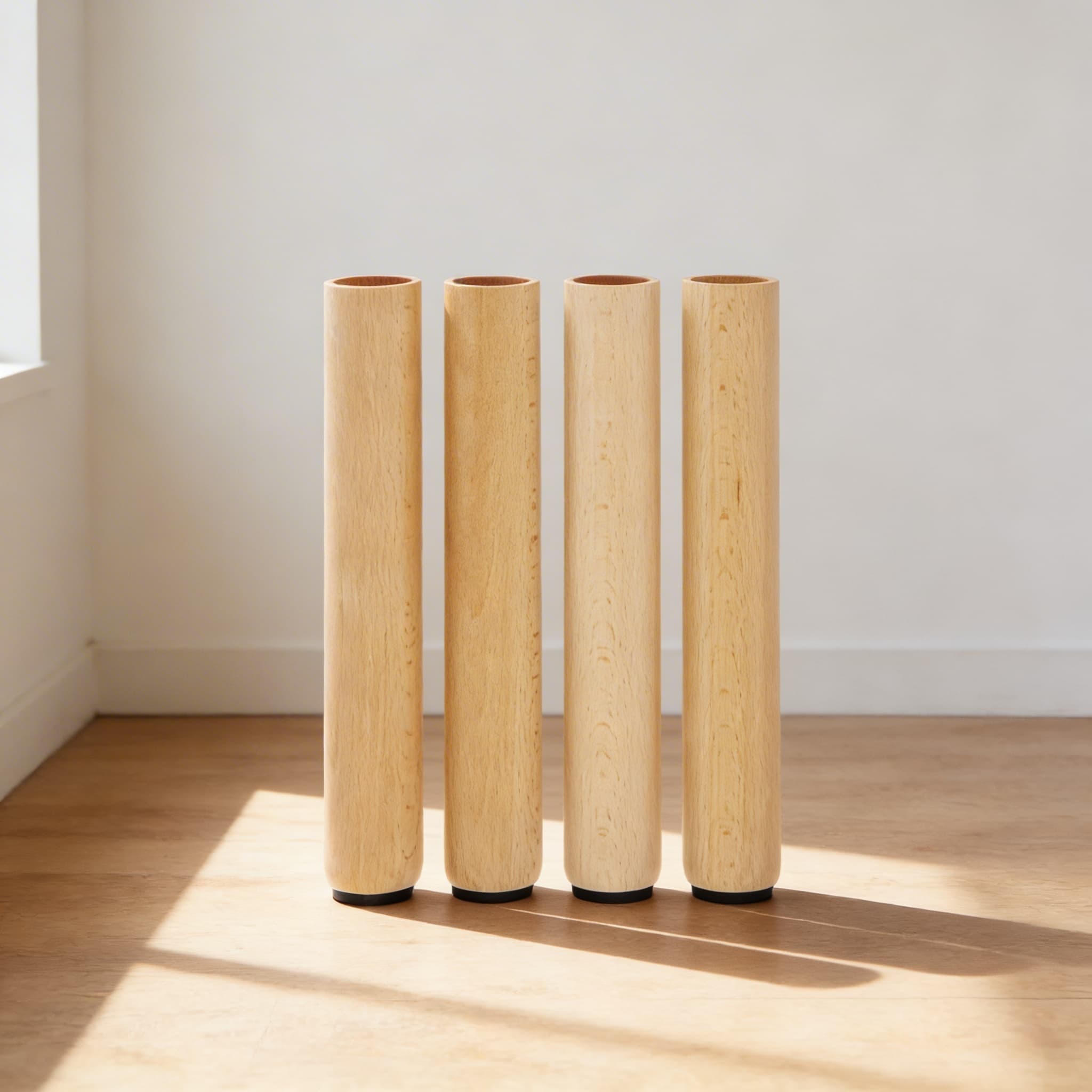 Set Of 4 Table Legs: Height 26 cm