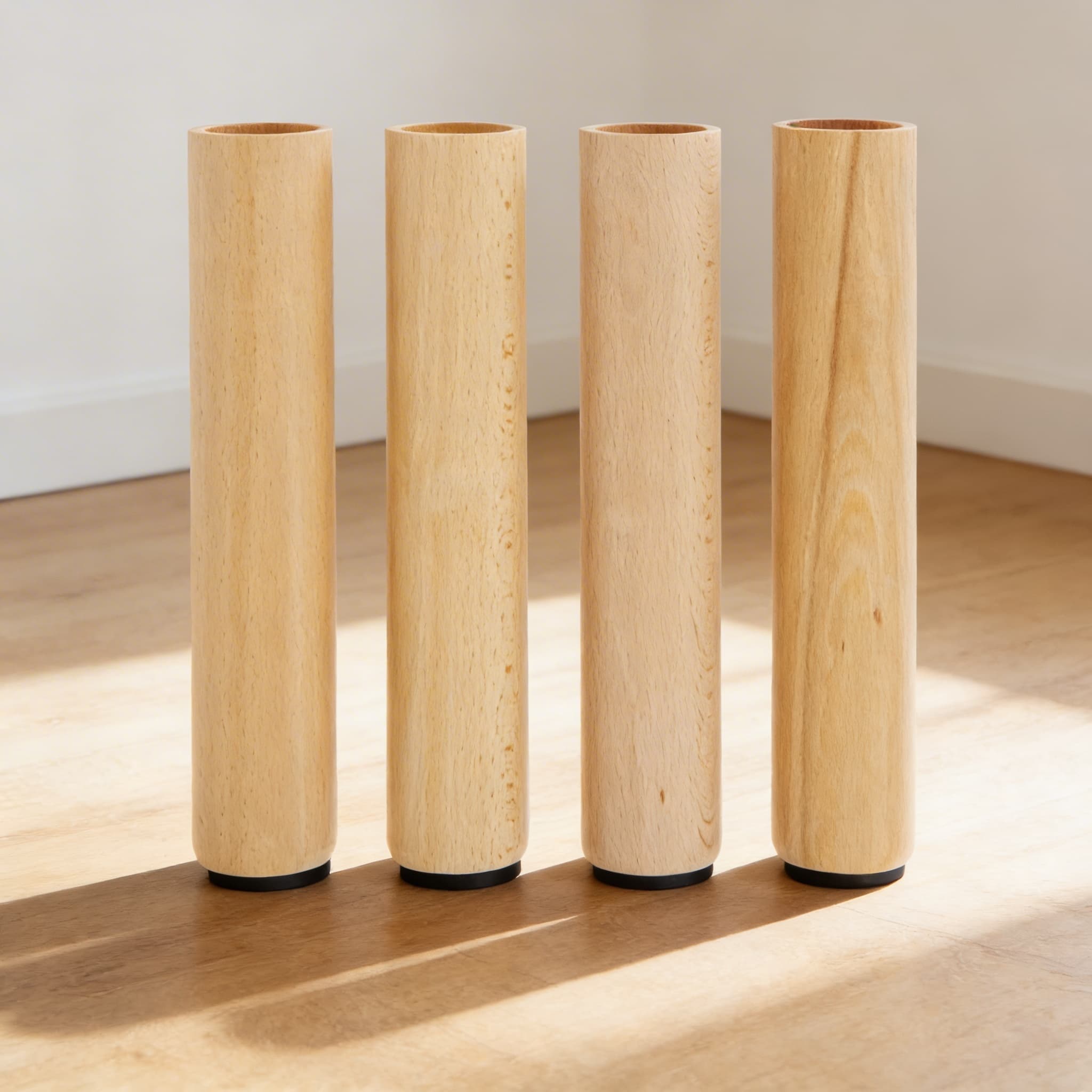 Set Of 4 Table Legs: Height 31 cm