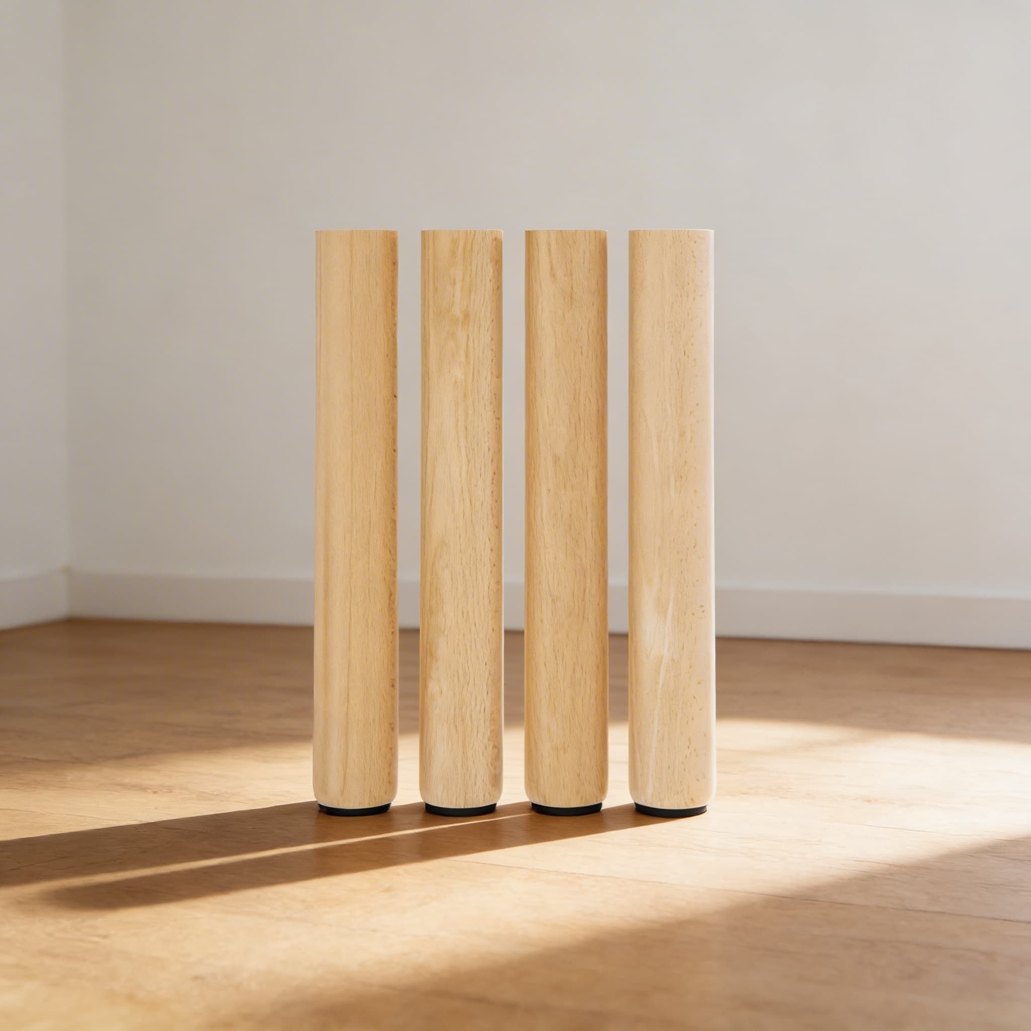 4er-Set Tischbeine: Höhe 35 cm