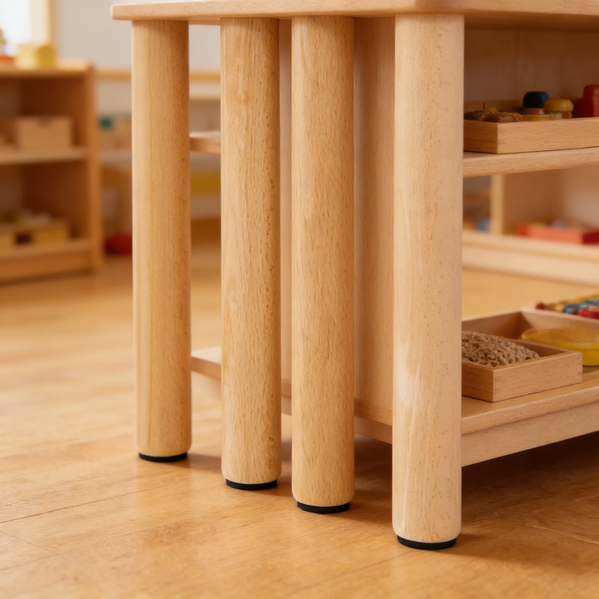 4er-Set Tischbeine: Höhe 35 cm — Ansicht 3